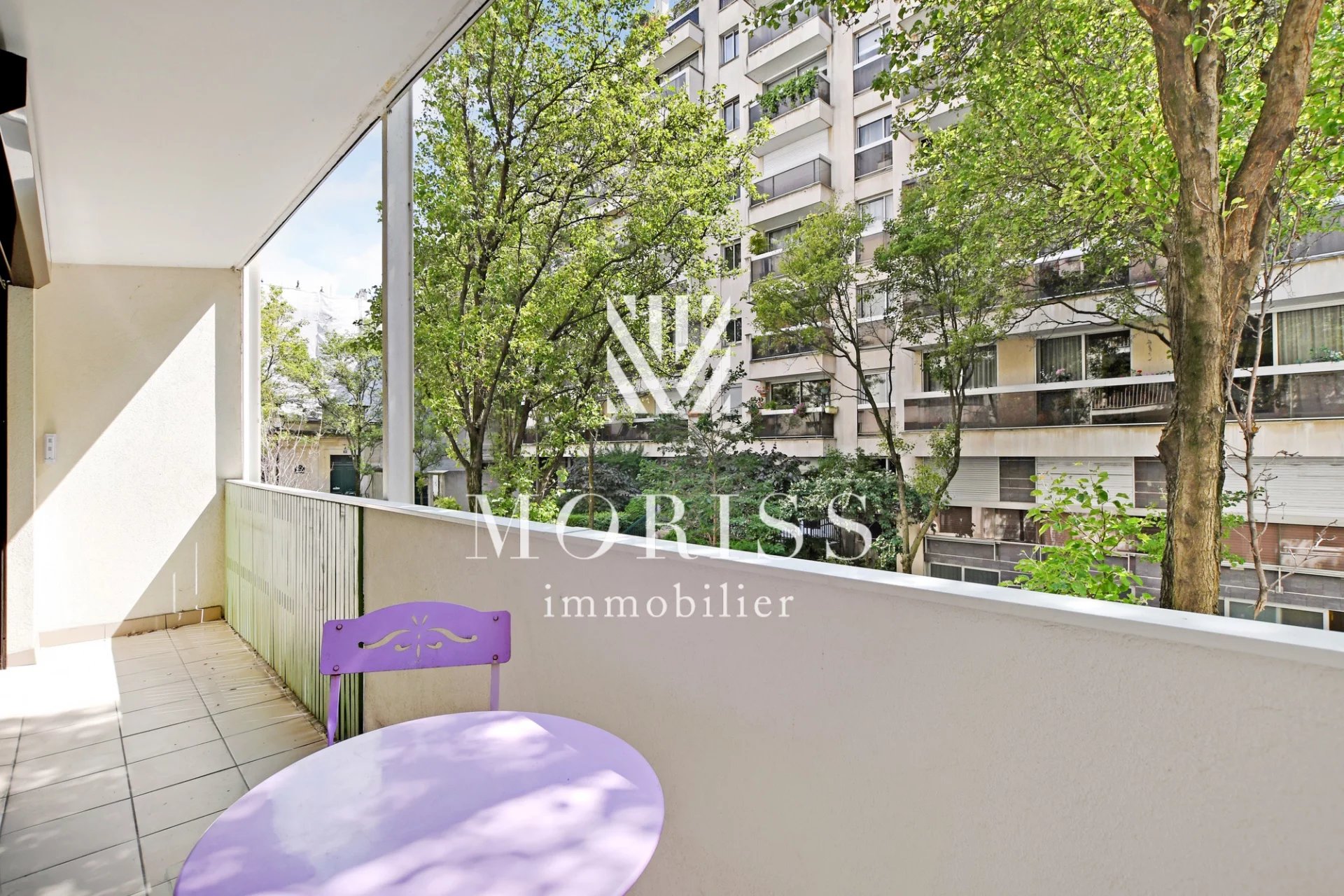 APPARTEMENT 3 PIECES - TERRASSE & JARDIN - GUY MOQUET 75017 - Image Array