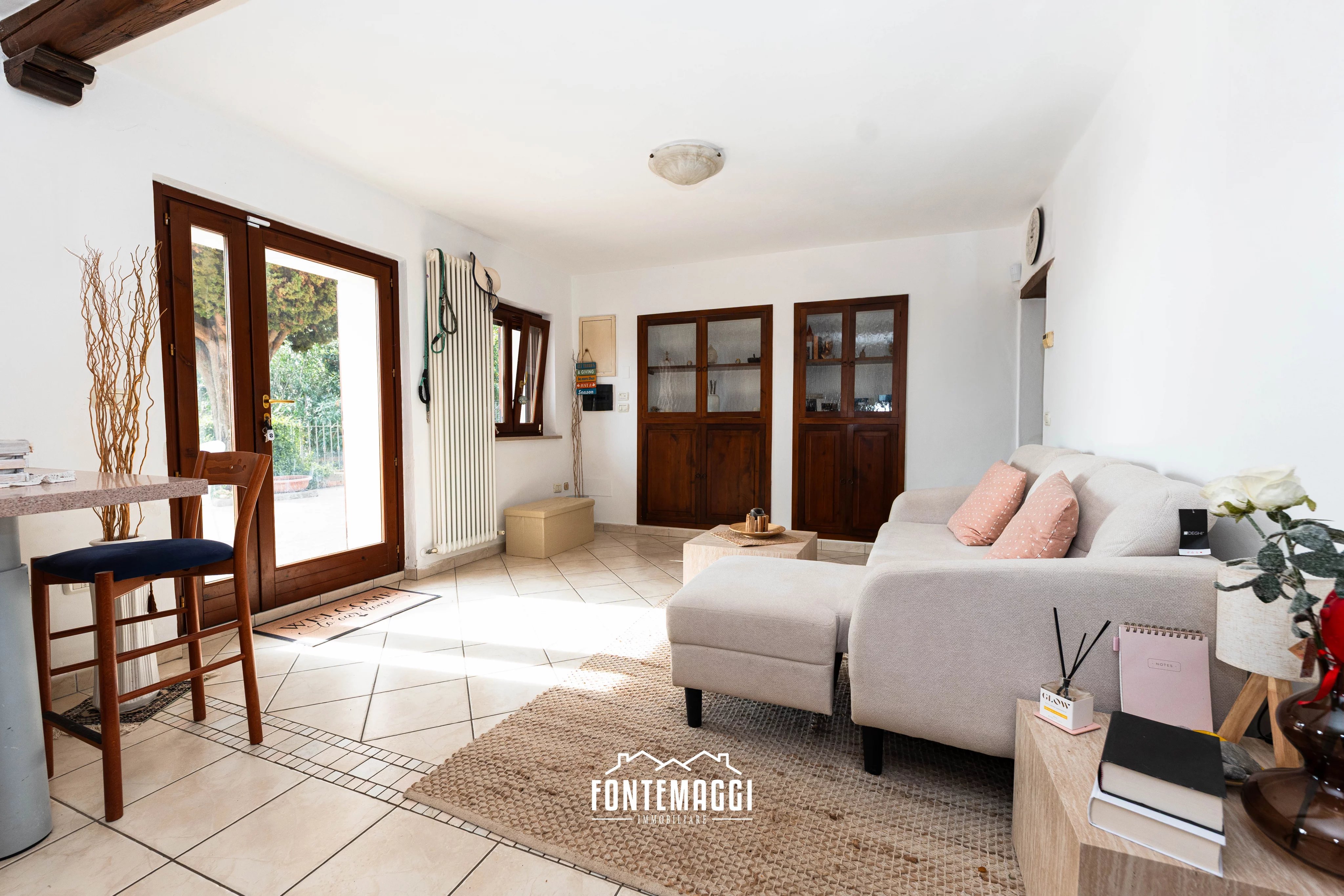 FANO (PU) LOC. SAN CESAREO - CASA SINGOLA CON GIARDINO