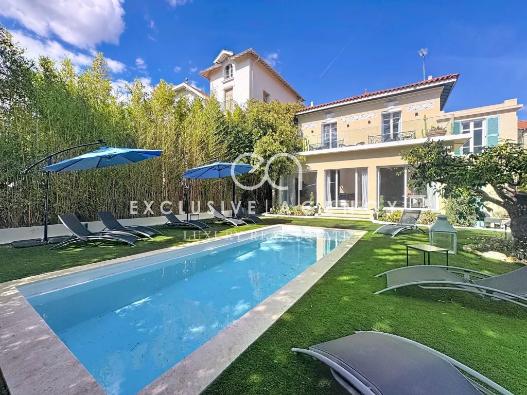 Villa for sale in Cannes — Cannet Europe, 302m² townhouse in a quiet location