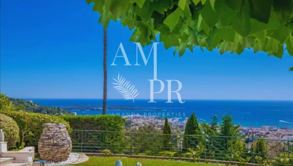 Luxury Villa Cannes: Panoramic Sea View Family Estate in Californie — photo 4