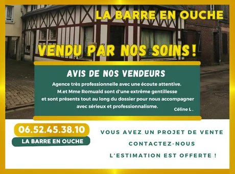 Agence immobilière de AGENCE DE LA BARRE EN OUCHE