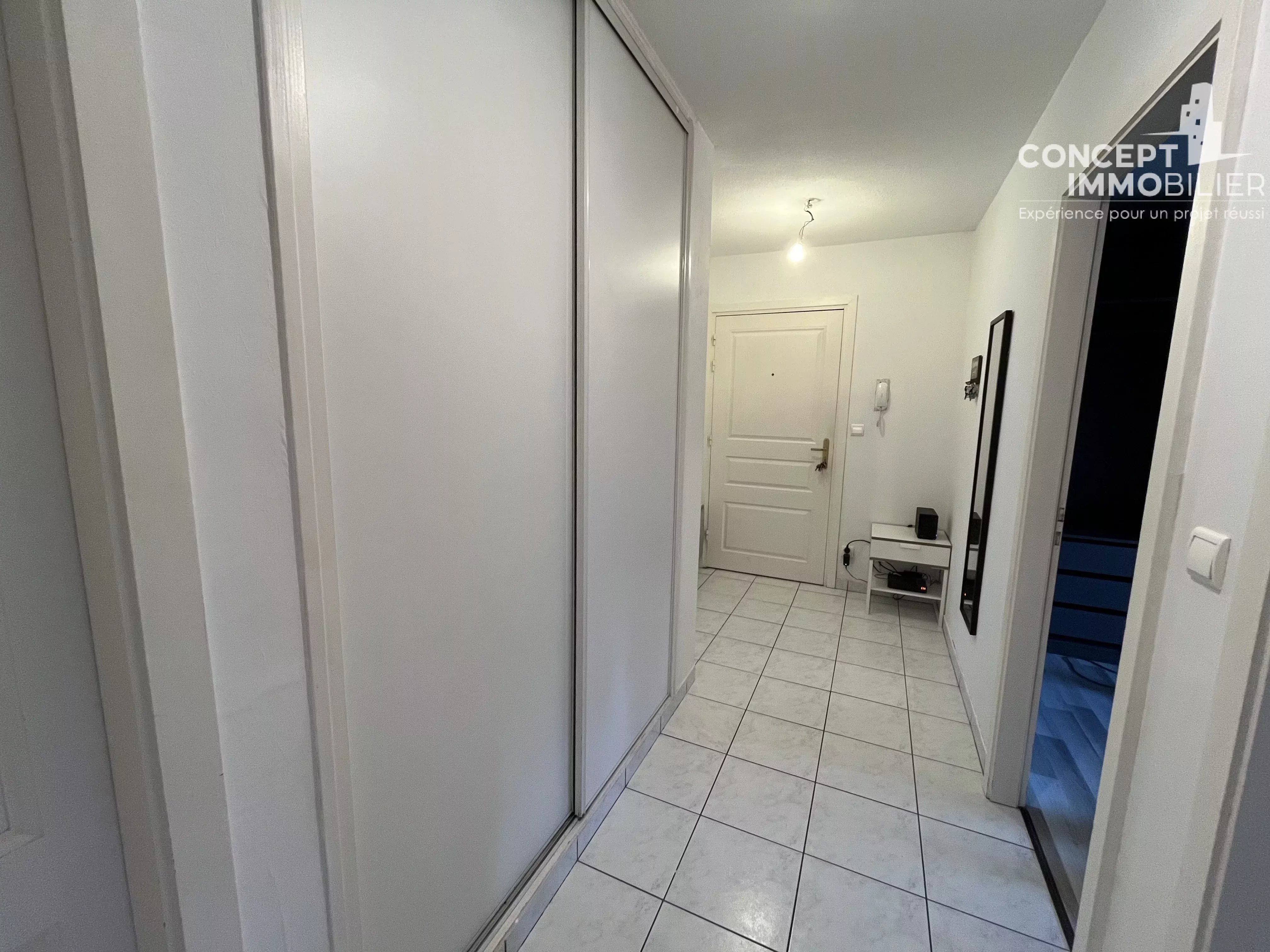 Appartement 68m2 F3 à louer à Thionville - balcon et garage