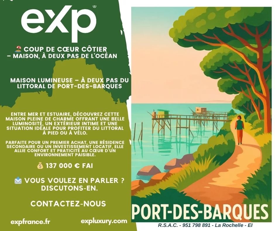 Coup de cœur côtier – Maison, à deux pas de l’océan