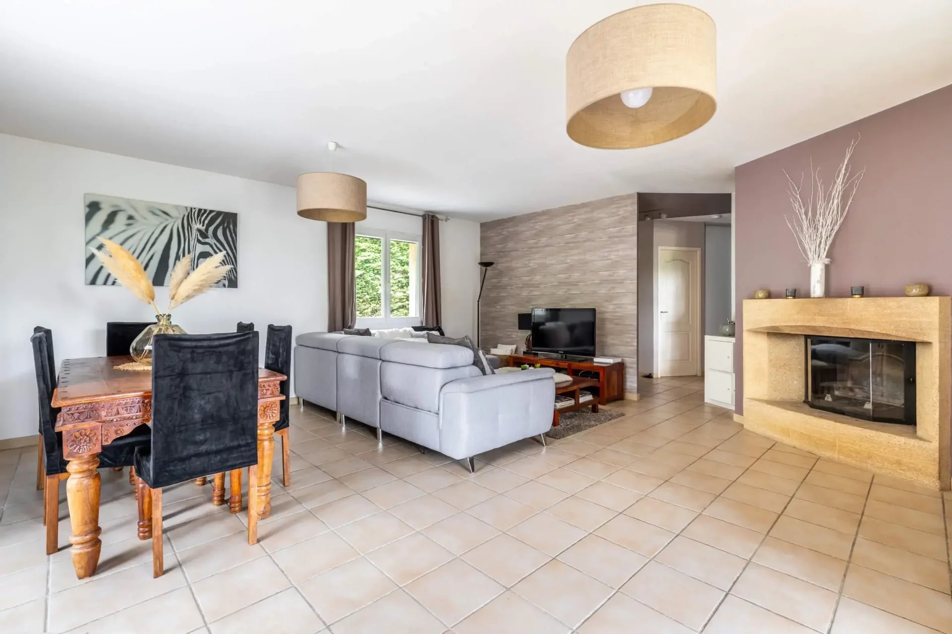 Maison 111 m² avec grand jardin et vue dégagée