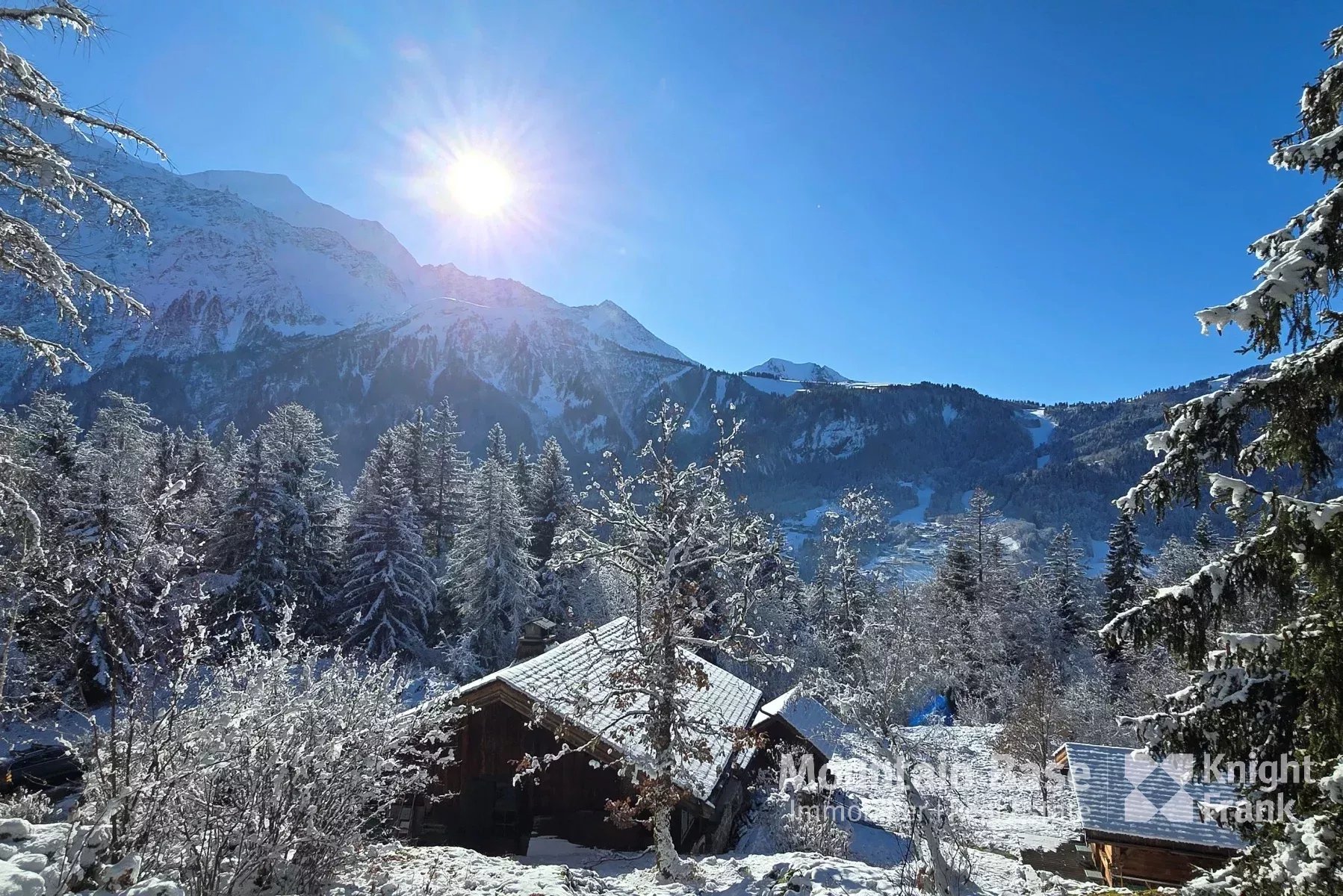 Photo of A charming chalet situated in its own clearing in the woodlands at the top of Le Coupeau.