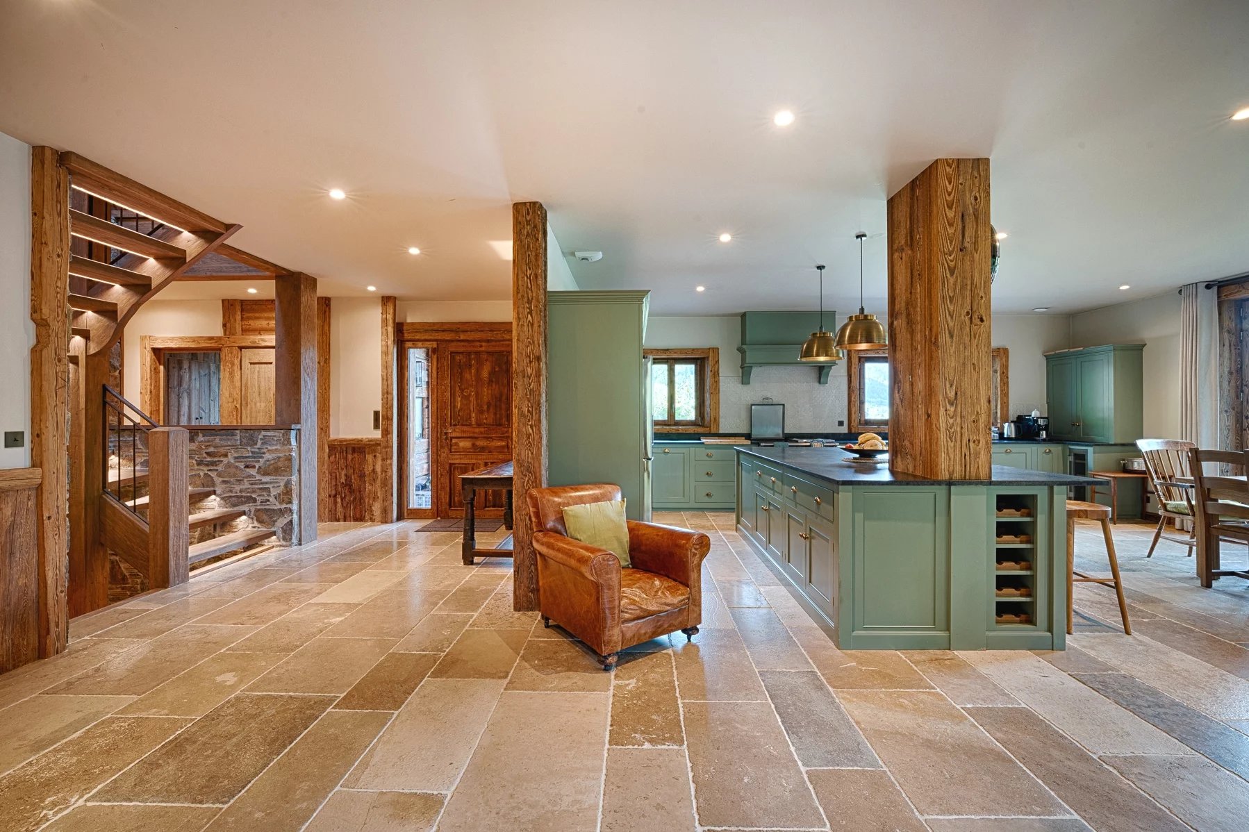 Photo of LES HOUCHES - A beautifully finished, traditional farmhouse perched on the Les Houches hillside