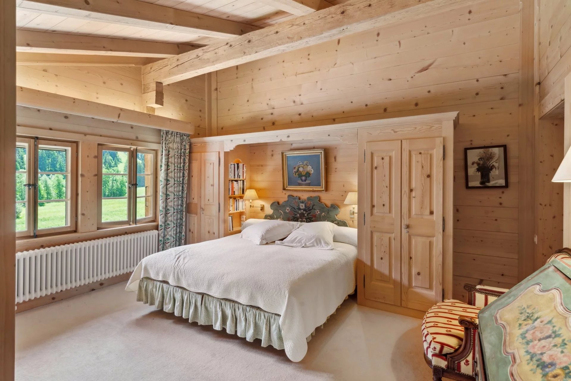 Traditional alpine chalet