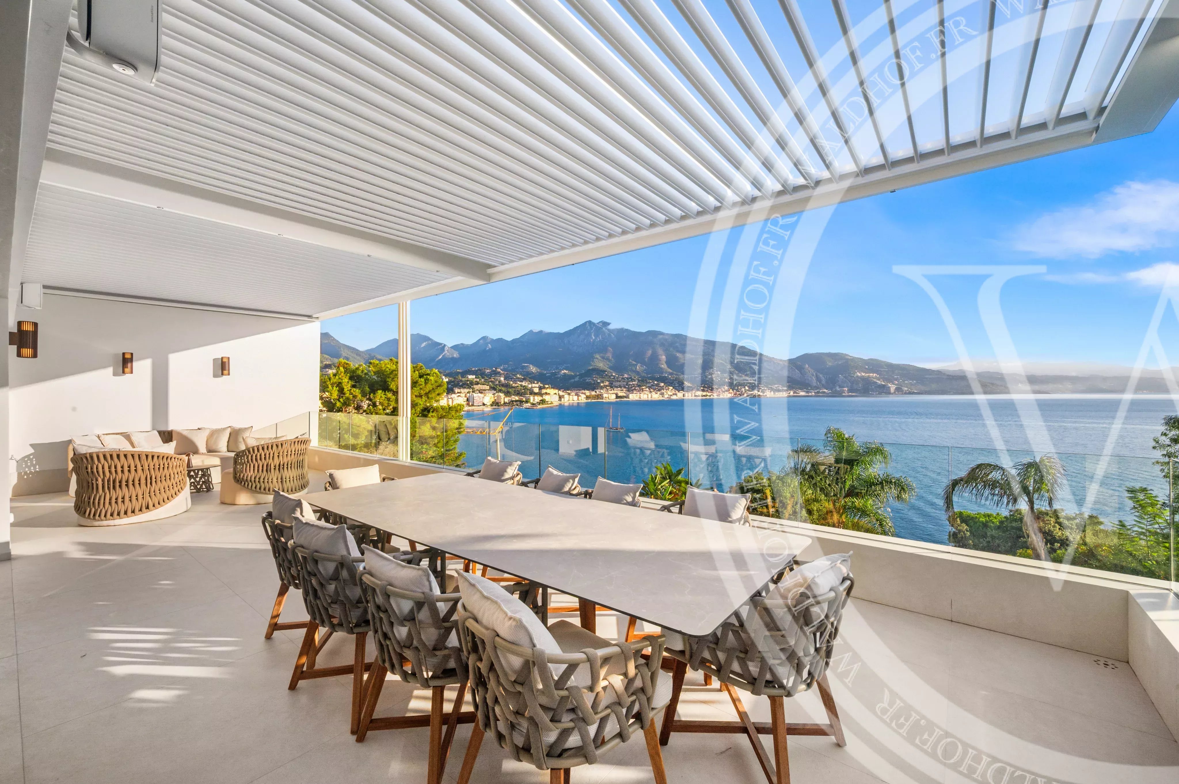 Villa de luxe avec vue panoramique sur le Cap Martin