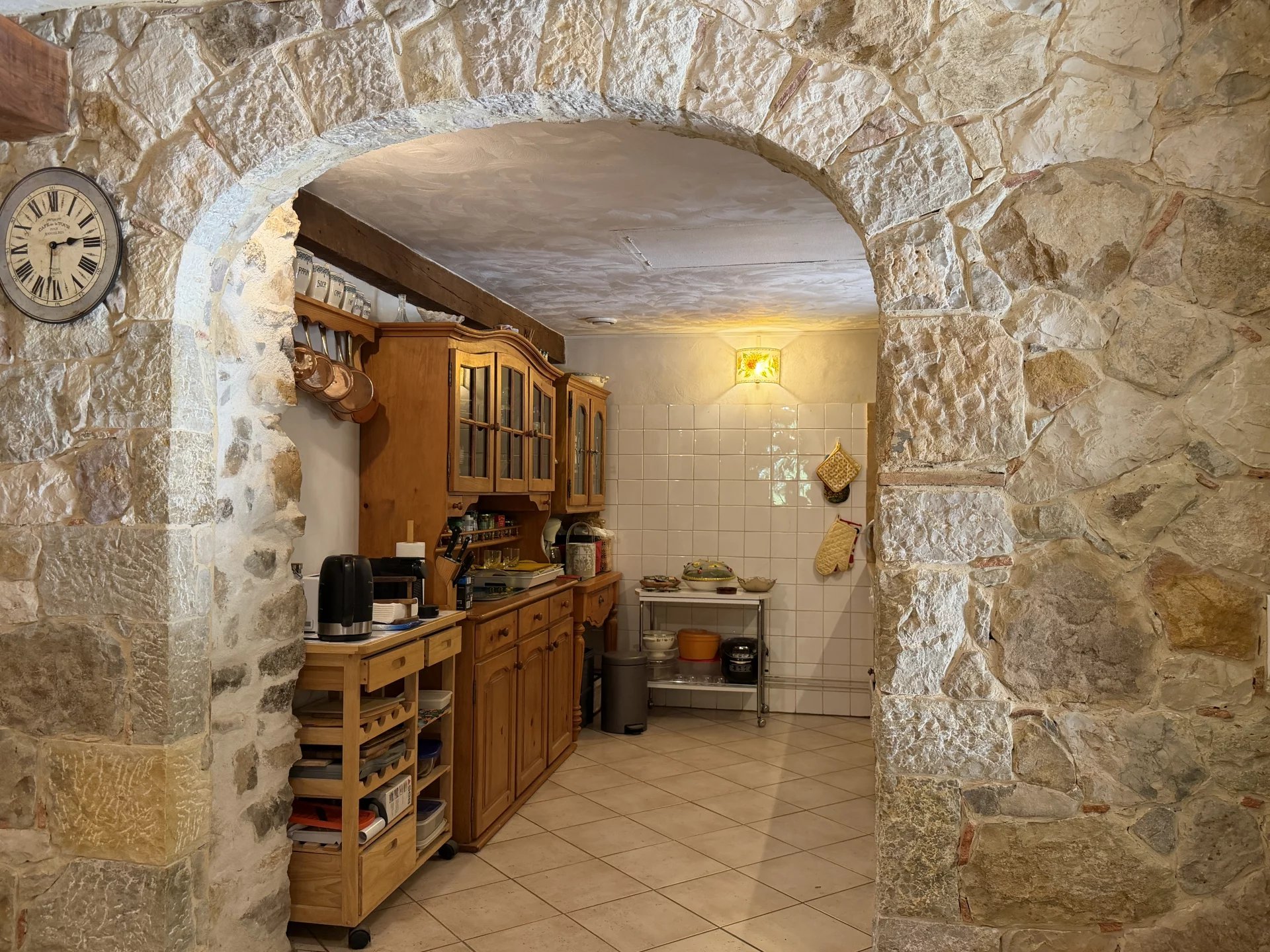 Authentic old stone house - TOURRETTES