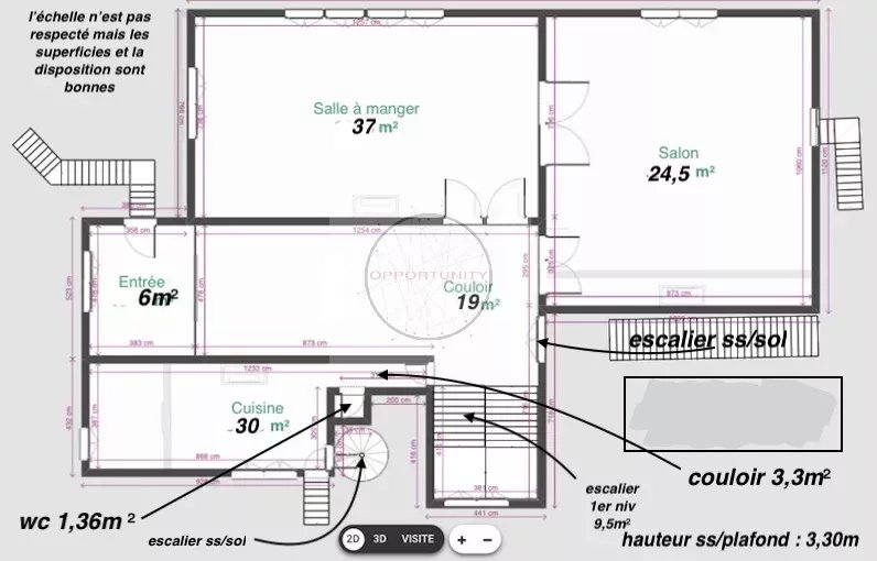 PROPRIETE BOURGEOISE SUR 1350 M² DE TERRAIN — photo 16