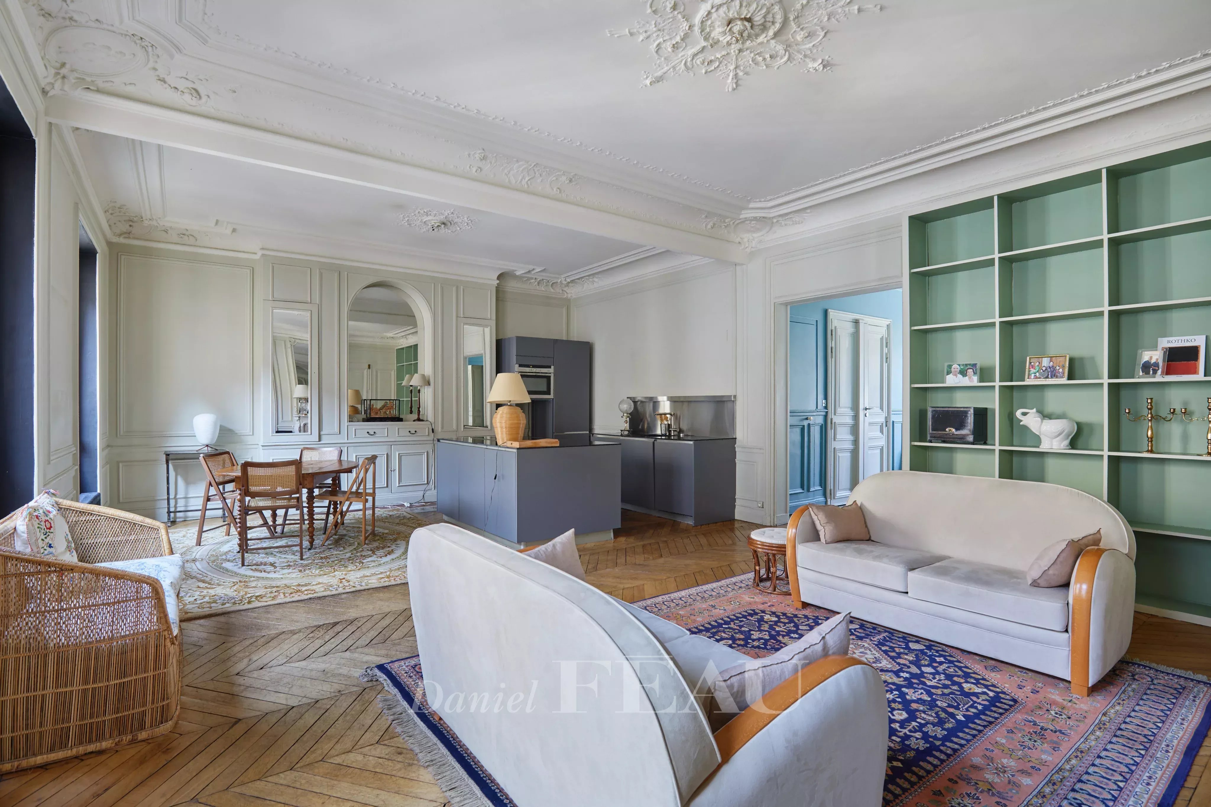 Salon salle à manger de 45 m²