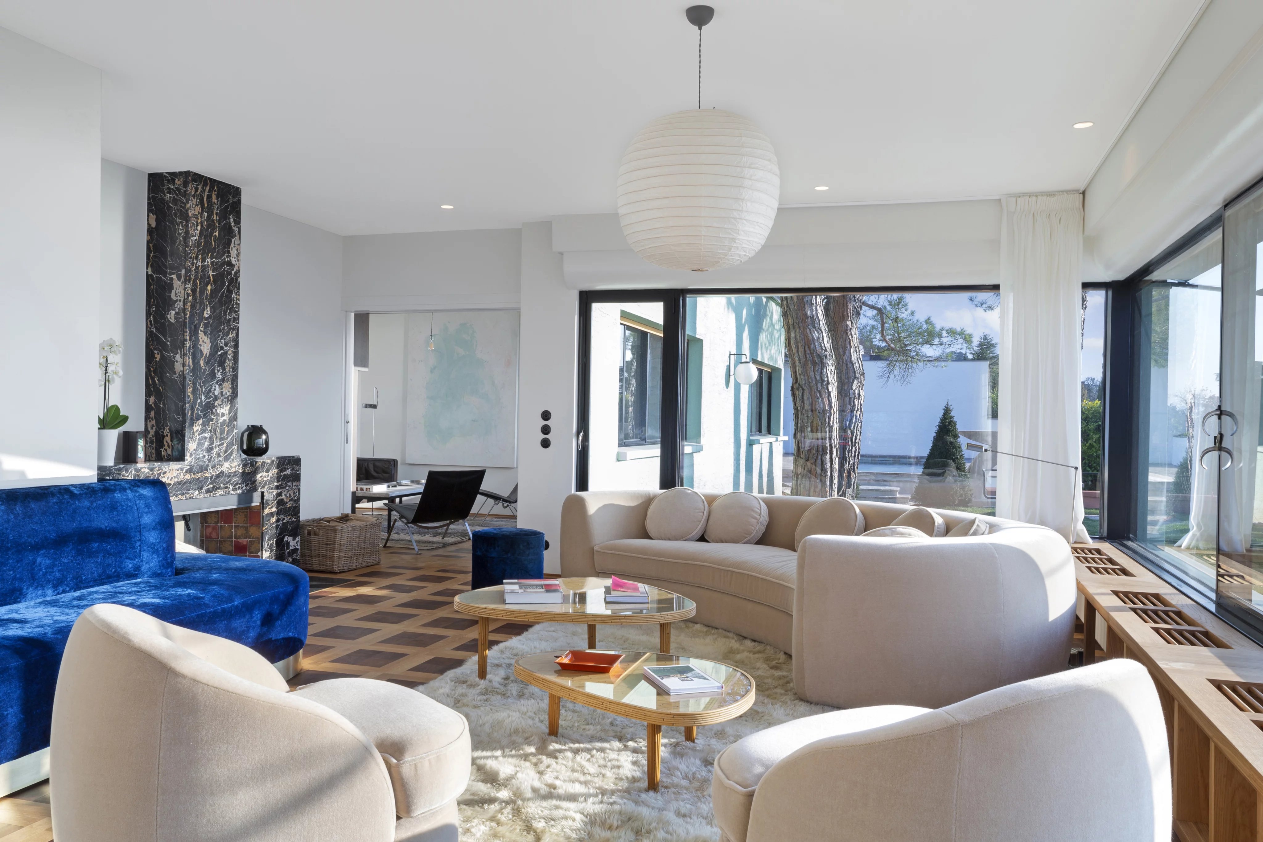 Cologny - Architect-designed villa with exceptional lake and Jura views