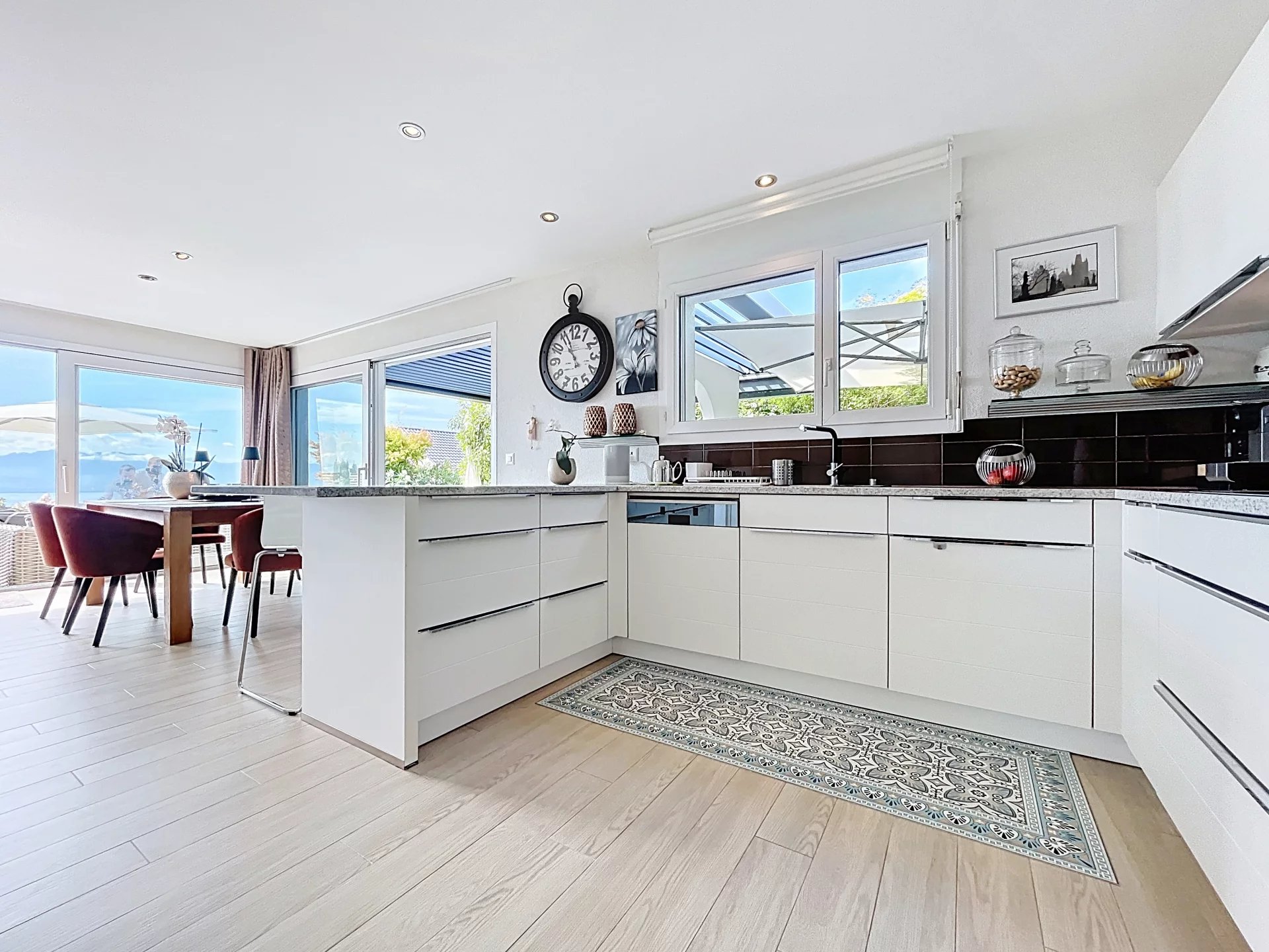 Un havre de paix face à un panorama d’exception