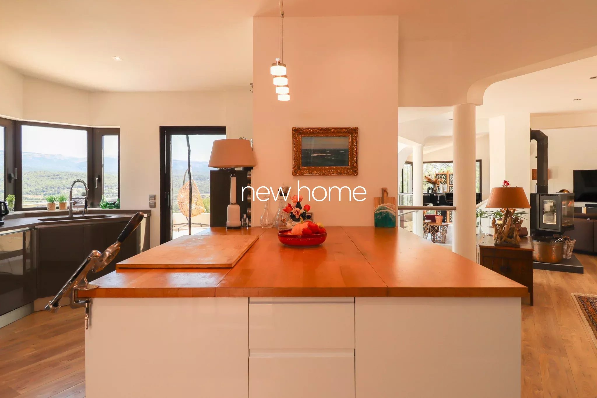 Villa moderne avec vue panoramique