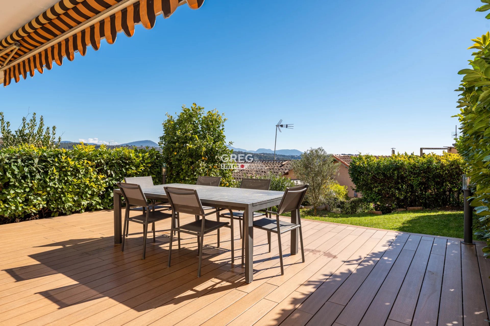 Appartement 3 pièces en Rez-de-jardin à Vence