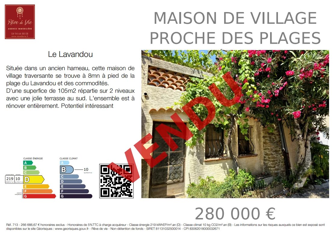 Sale Village house Le Lavandou
