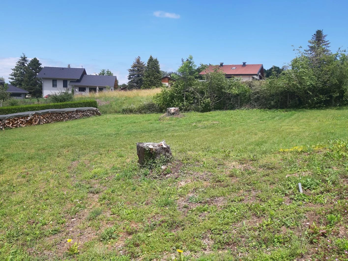 Terrain  de 800 m²