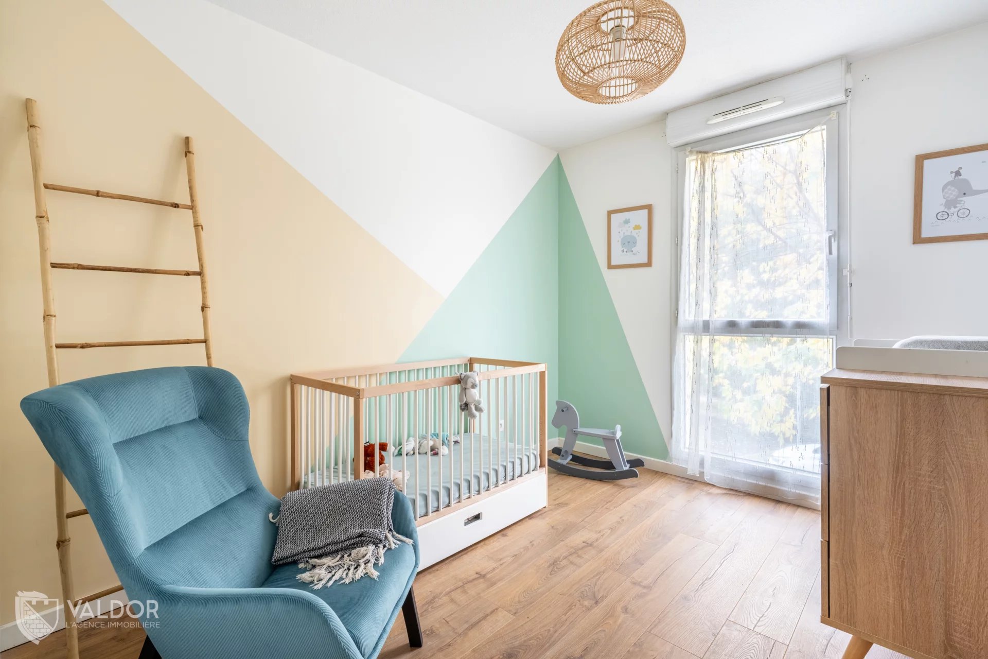 Appartement 3 pièces de 60 m² avec garage