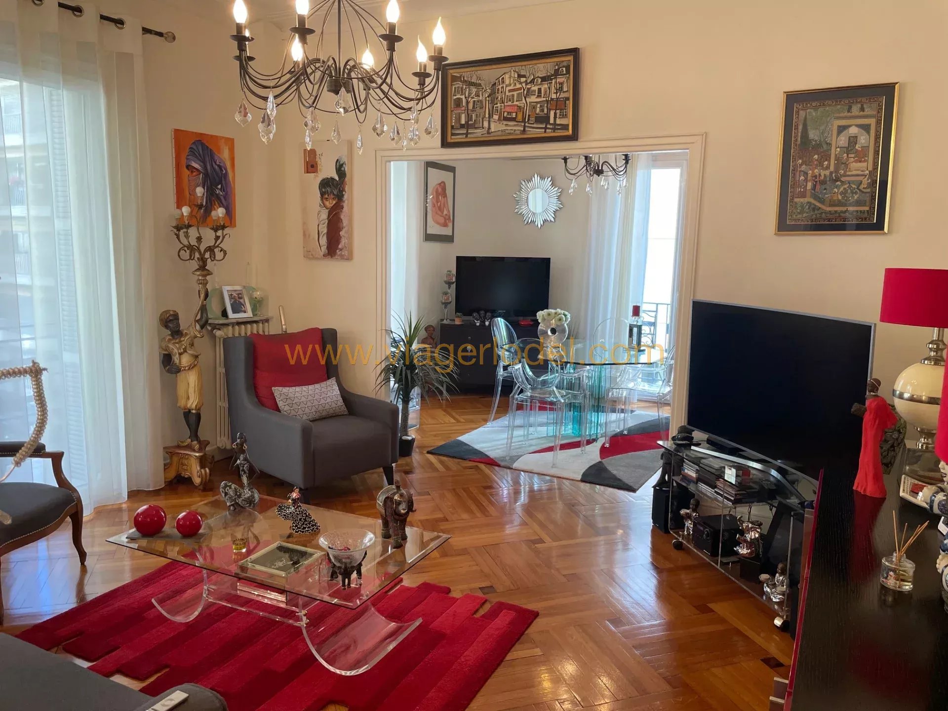 Ref.: 9764 - LIFE ANNUITY - NICE (06) - Occupied 3-room apartment