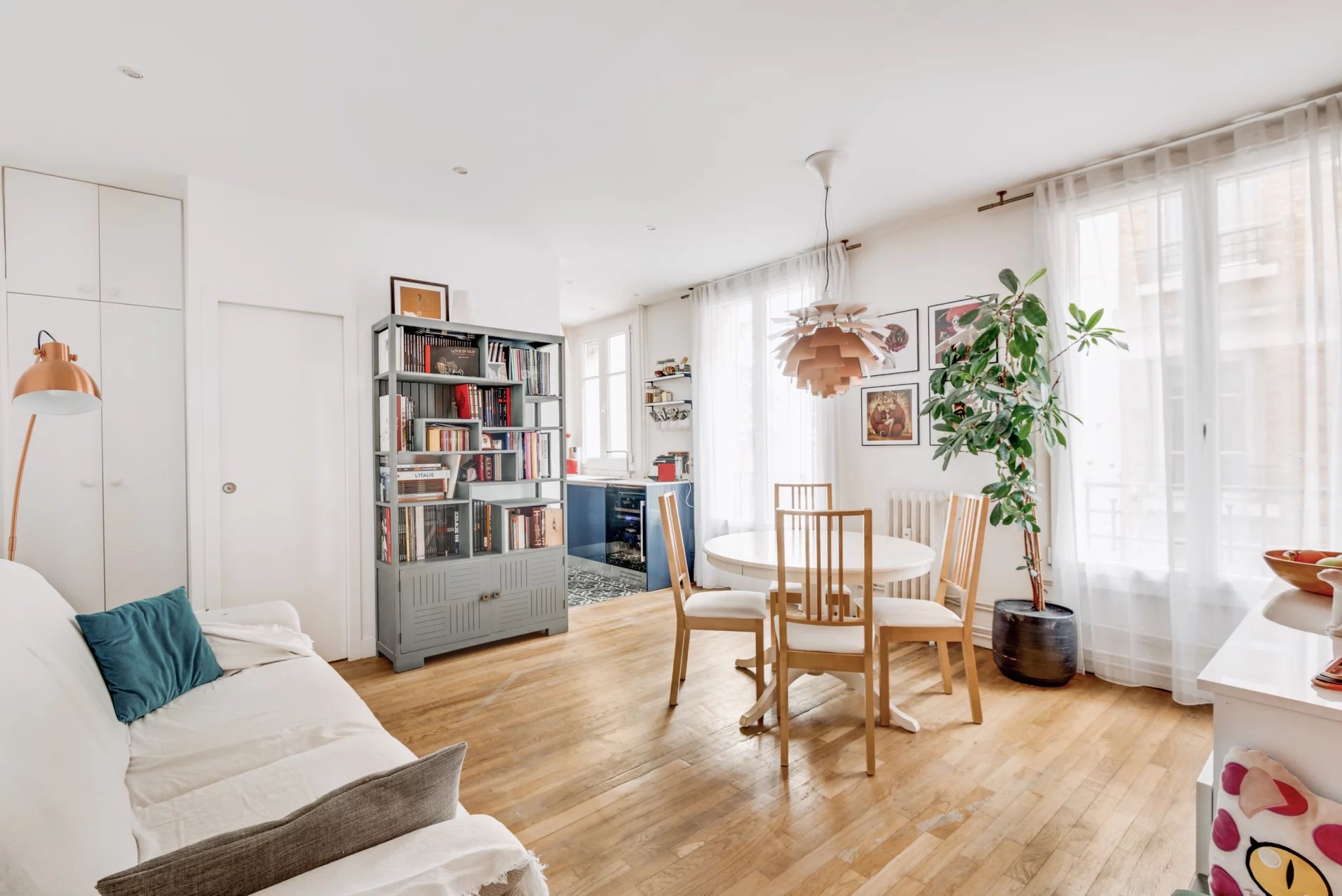 Appartement T3 face au square des Epinettes
