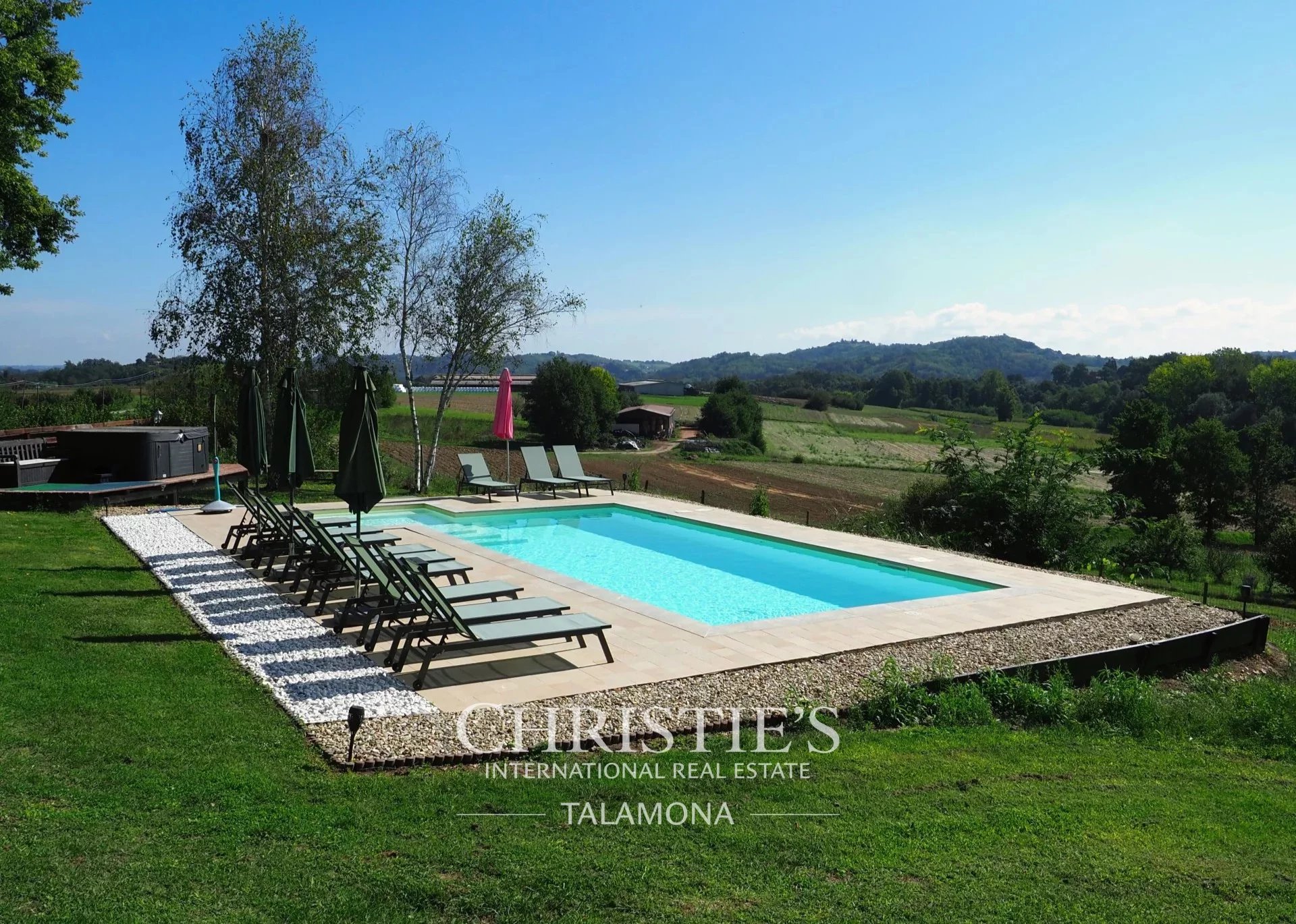 Charmantes Landhaus mit Park und Pool - Asti