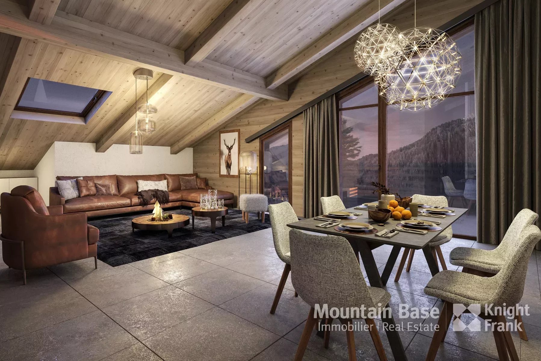 A 2-bedroom + coin montagne apartment in Châtel Accommodation in Chamonix