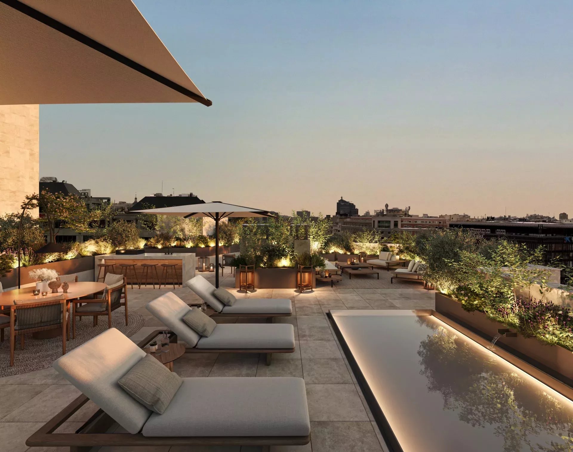 Appartement d’Angle Élégant avec 3 Chambres — Intérieurs Généreux et Terrasse Périphérique sur le Paseo de la Castellana