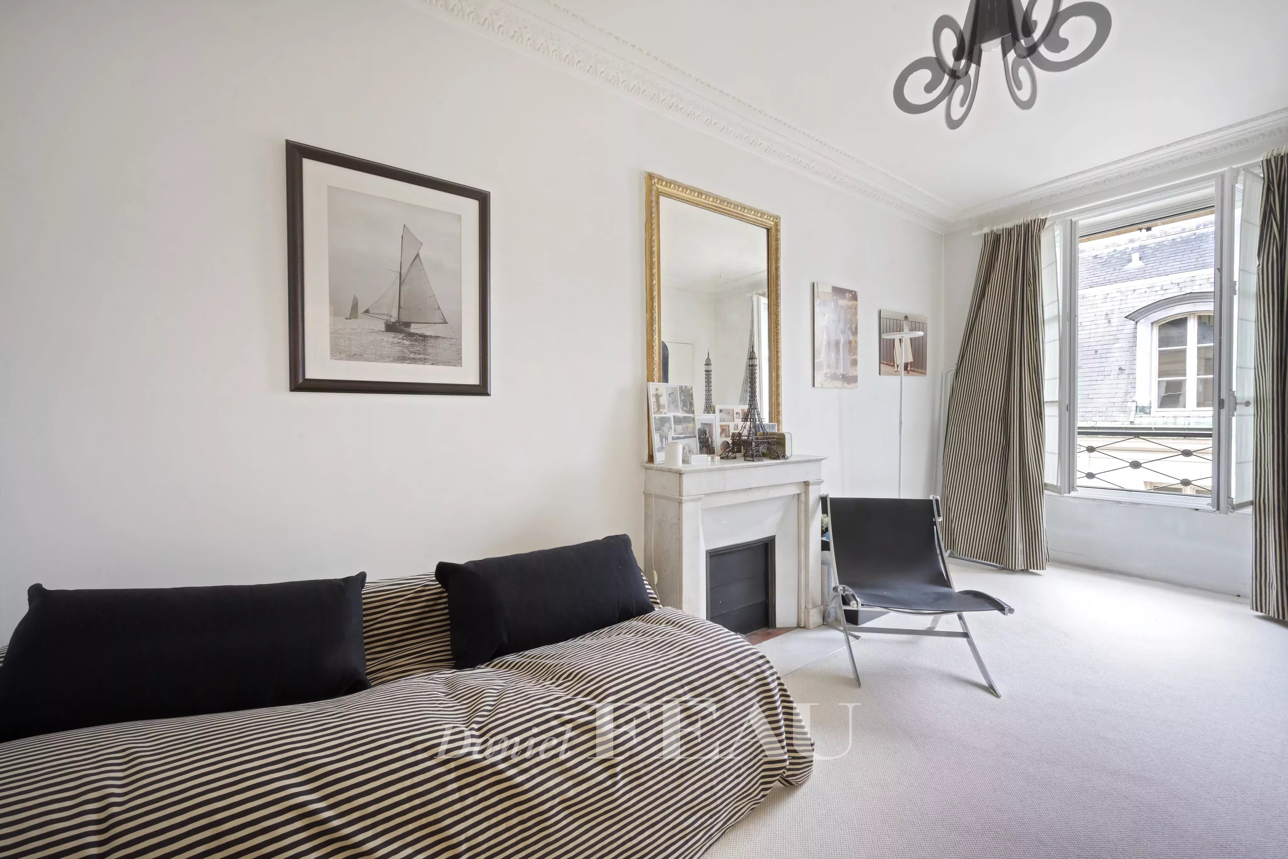 Chambre exposée à l'est.