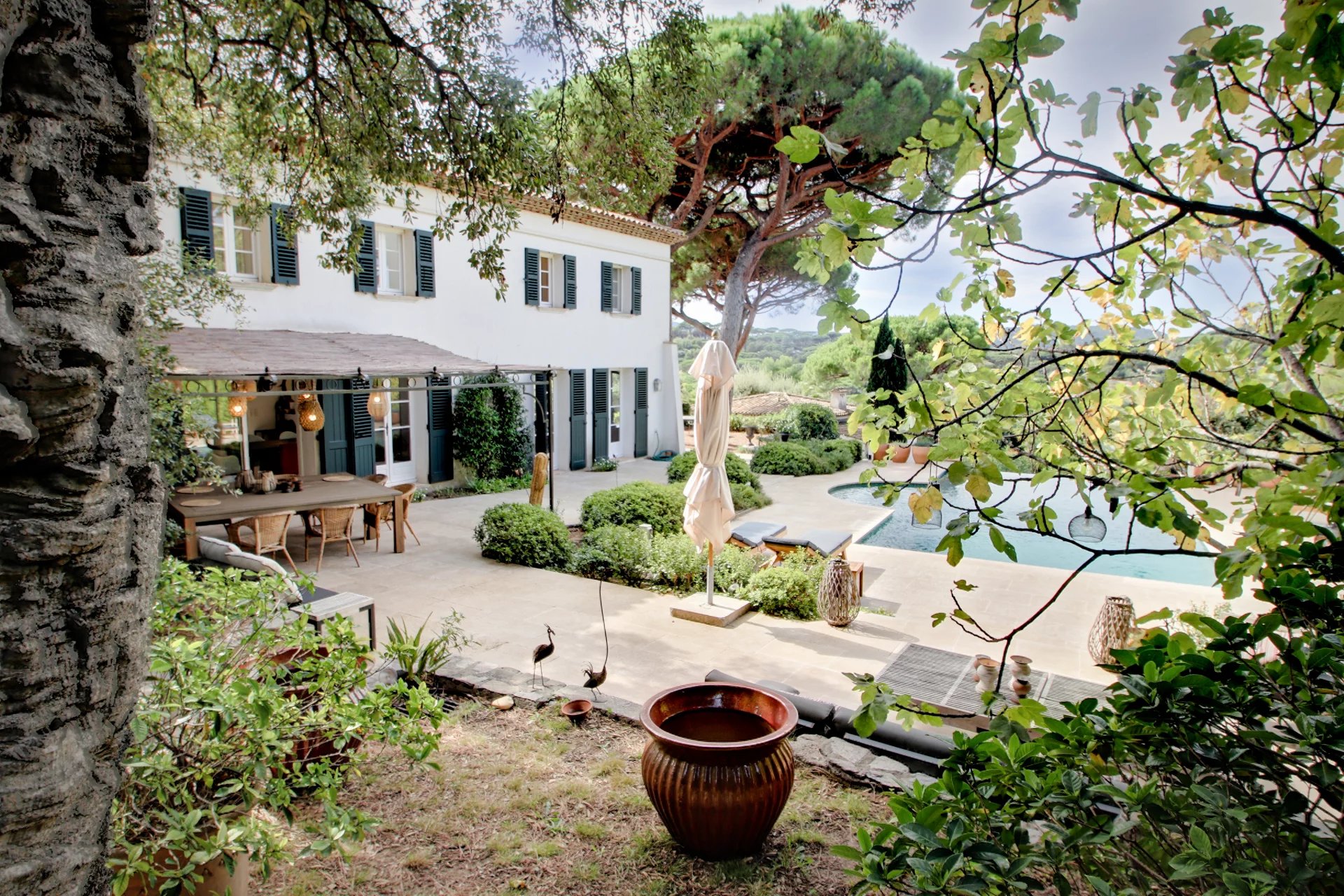 Saint Tropez - Casa familiare molto graziosa con dependance a Le Pinet