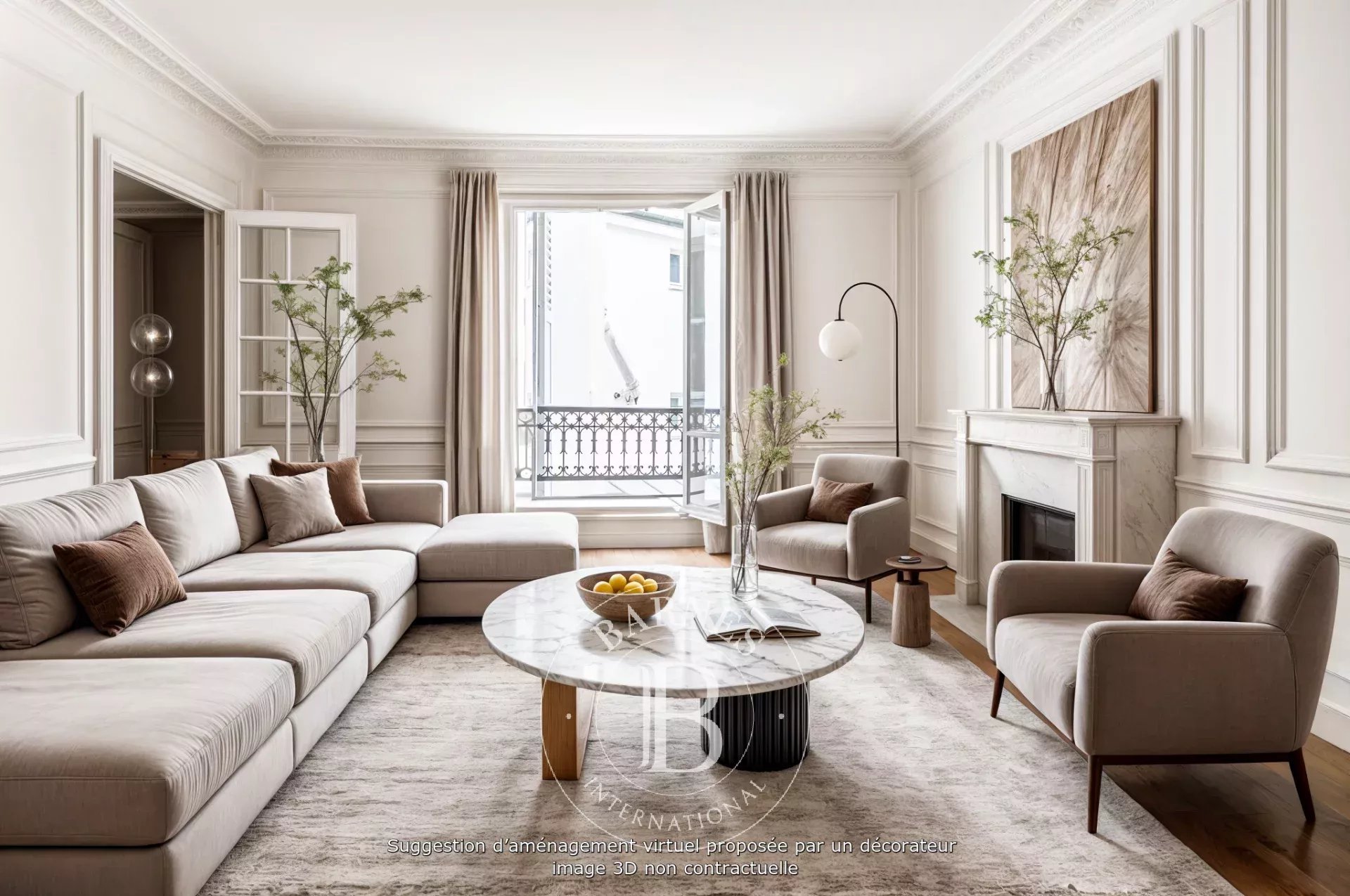 PARIS 17 - ETOILE - 2 BEDROOMS - UPPER FLOOR