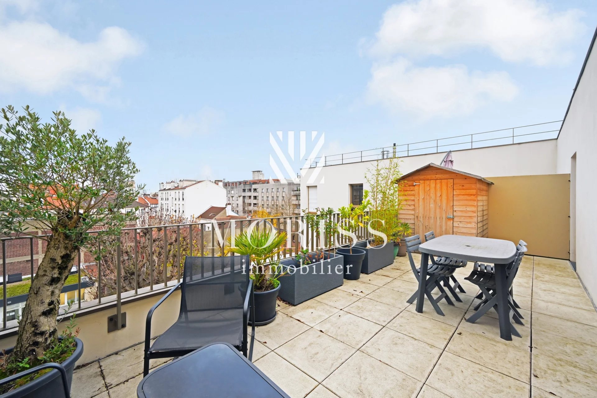 Appartement 4 pièces Dernier Étage Grande Terrasse + Balcon / 82 - Image 1