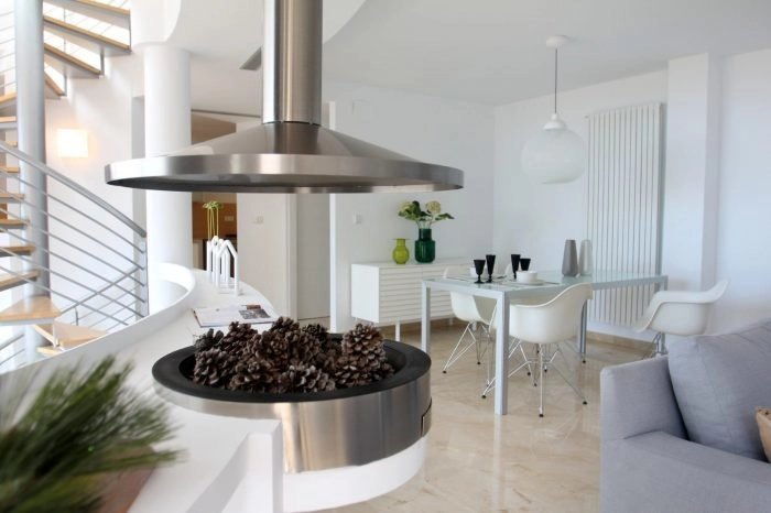 Cuisine Carrelage Acier inoxydable