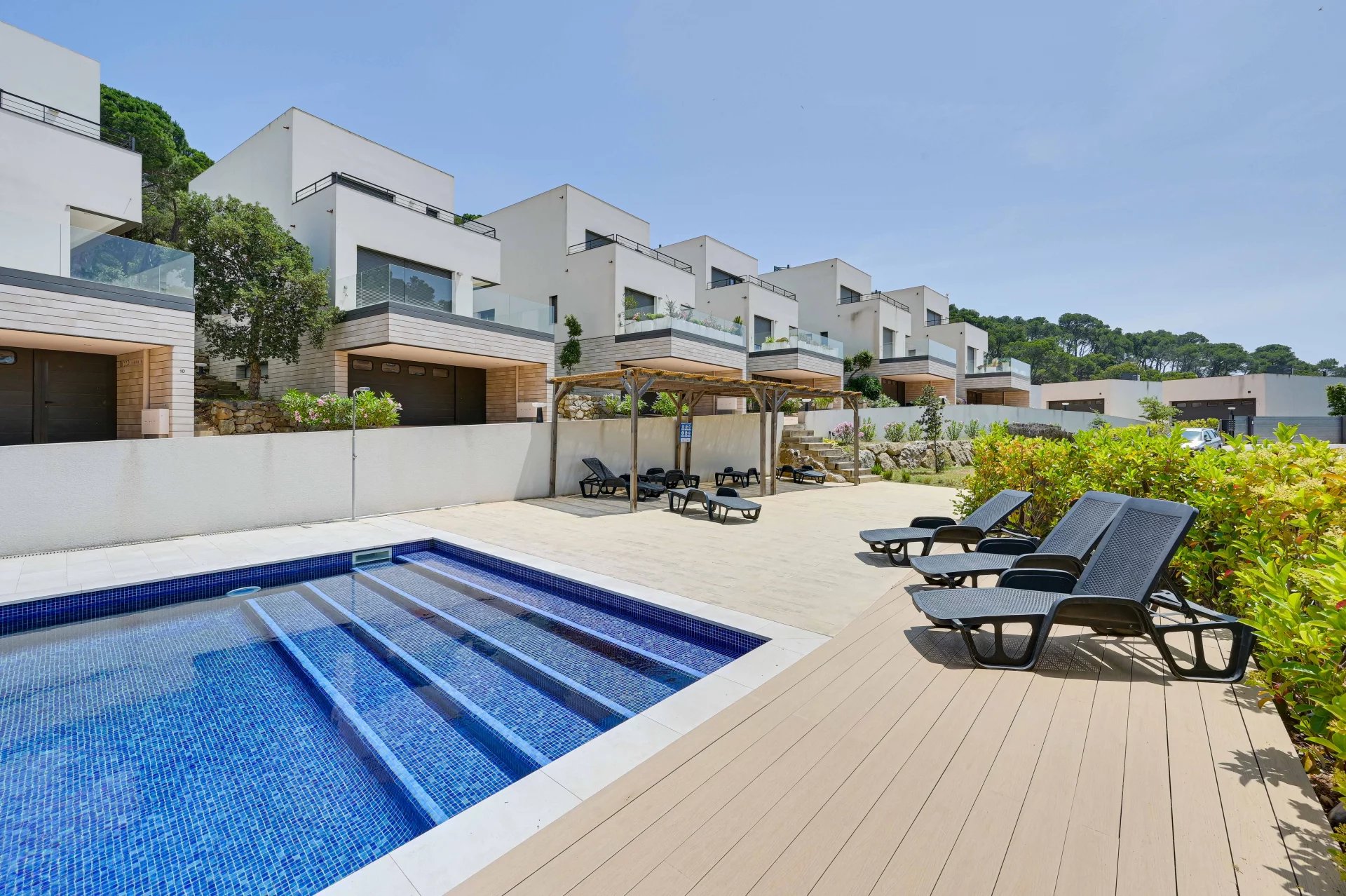 Maison individuelle avec vue sur la mer dans un quartier résidentiel calme de Llafranc, Costa Brava