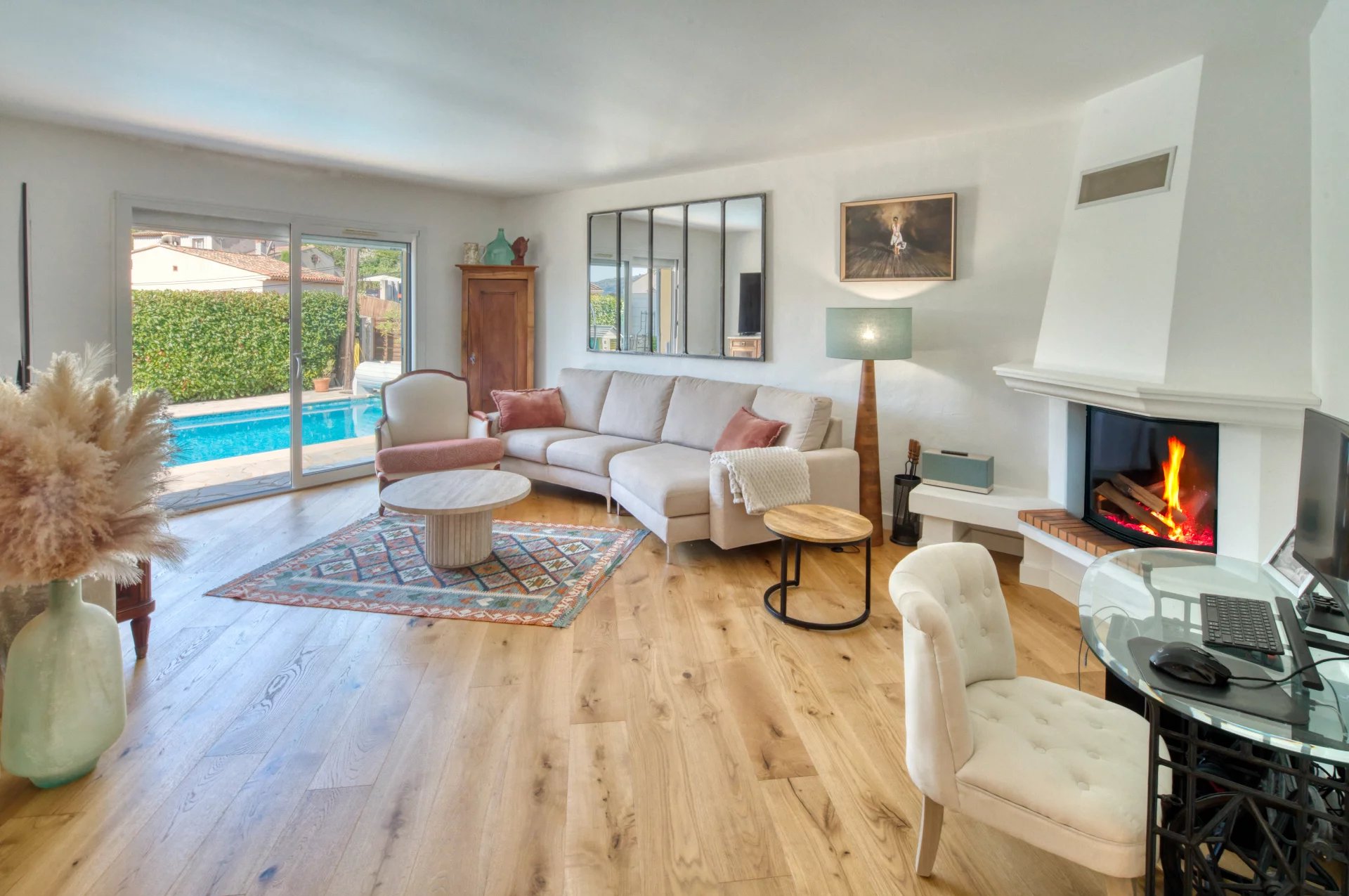 La Turbie – Renovated Provençal villa with swimming pool, just a stone's throw from the village