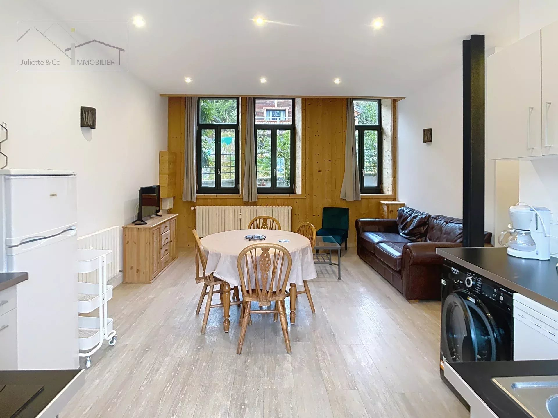 Photo of 260 m² former school converted into 3 furnished apartments in Les Houches