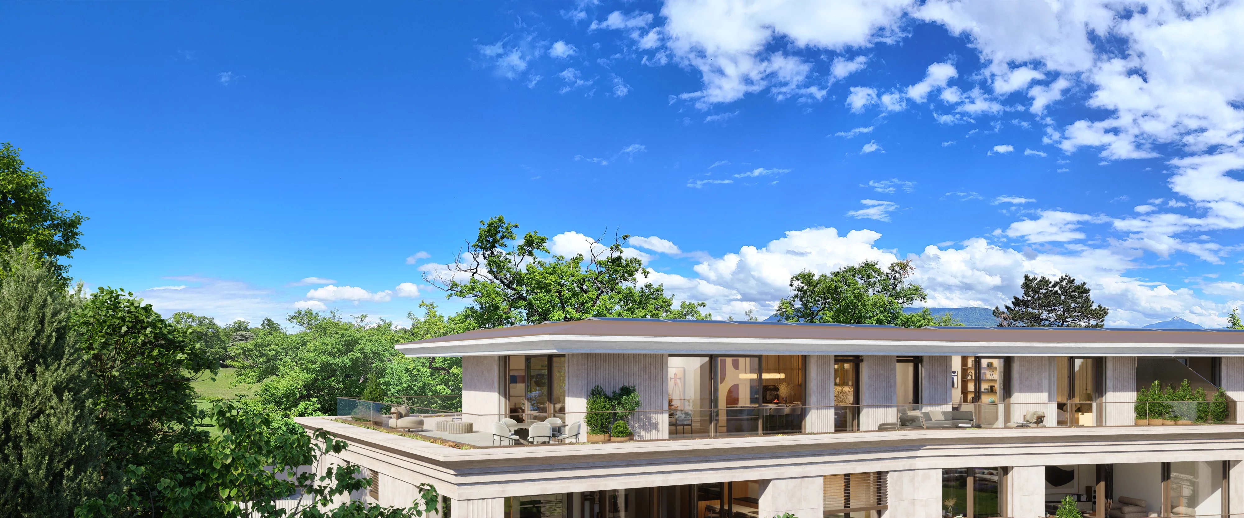 Exclusive penthouse within a private residence