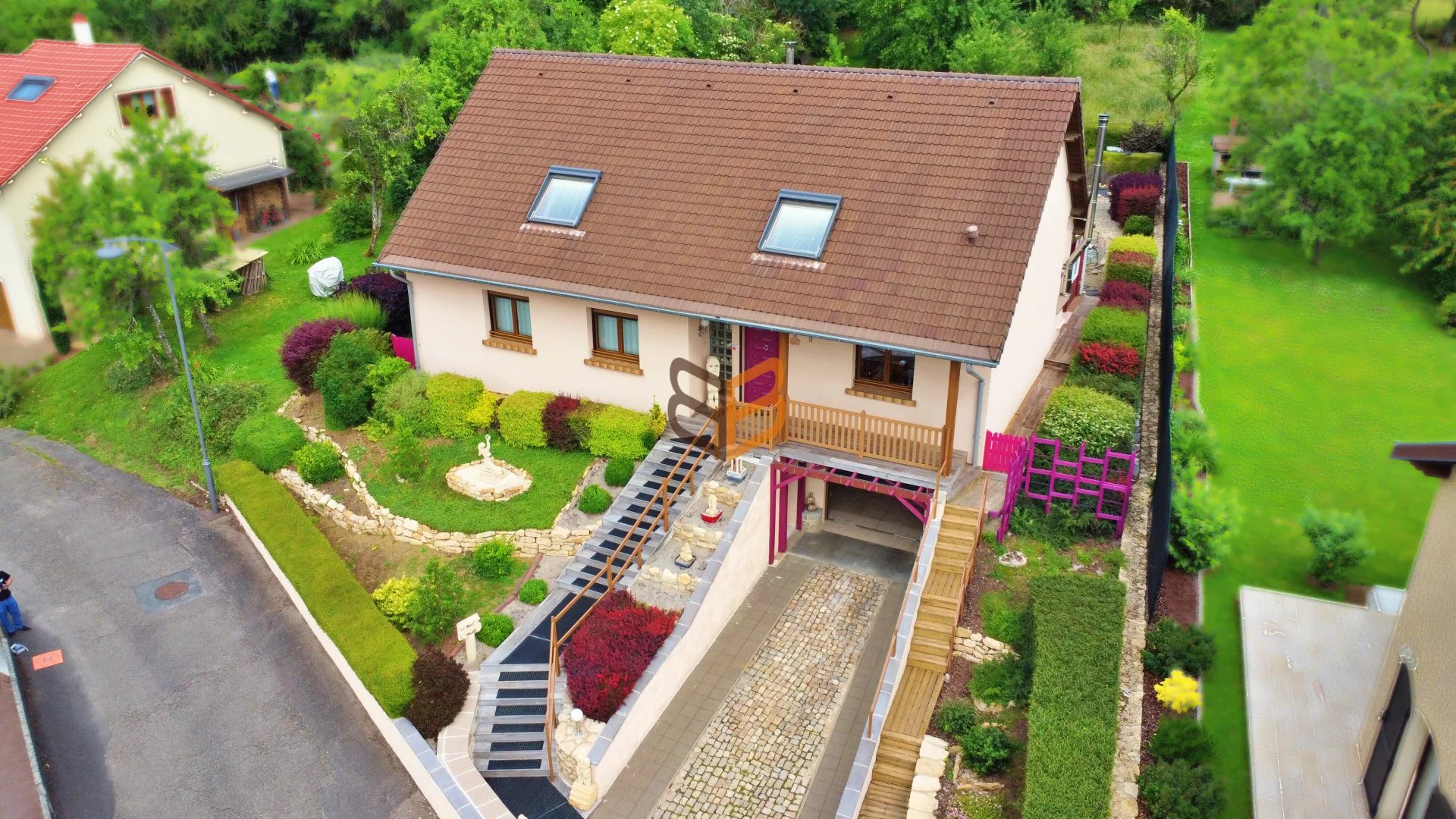 Maison individuelle proche frontière
