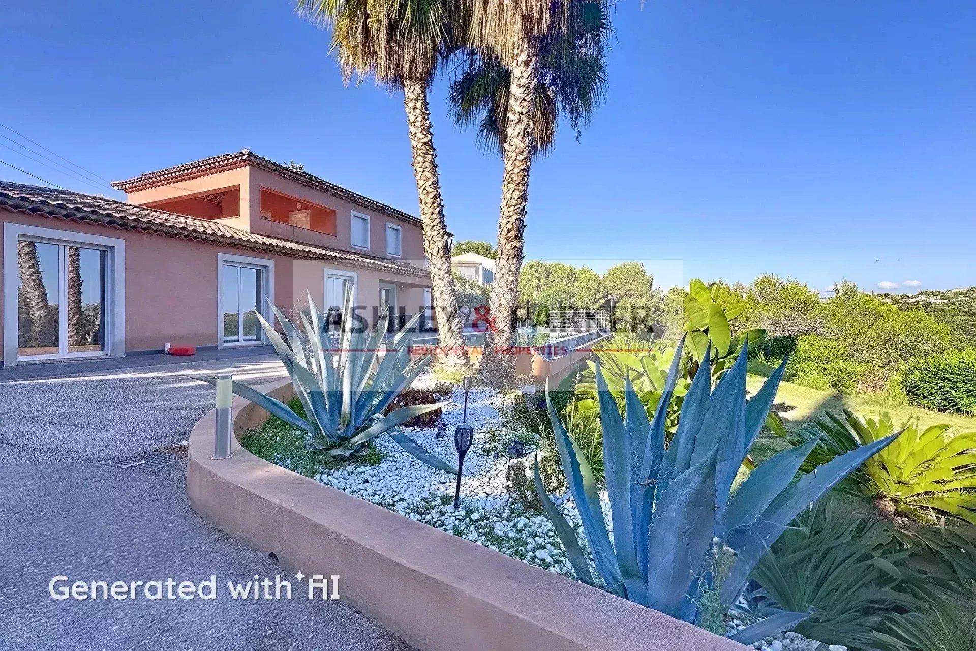 Magnifica villa con piscina e terreno di 3500m2