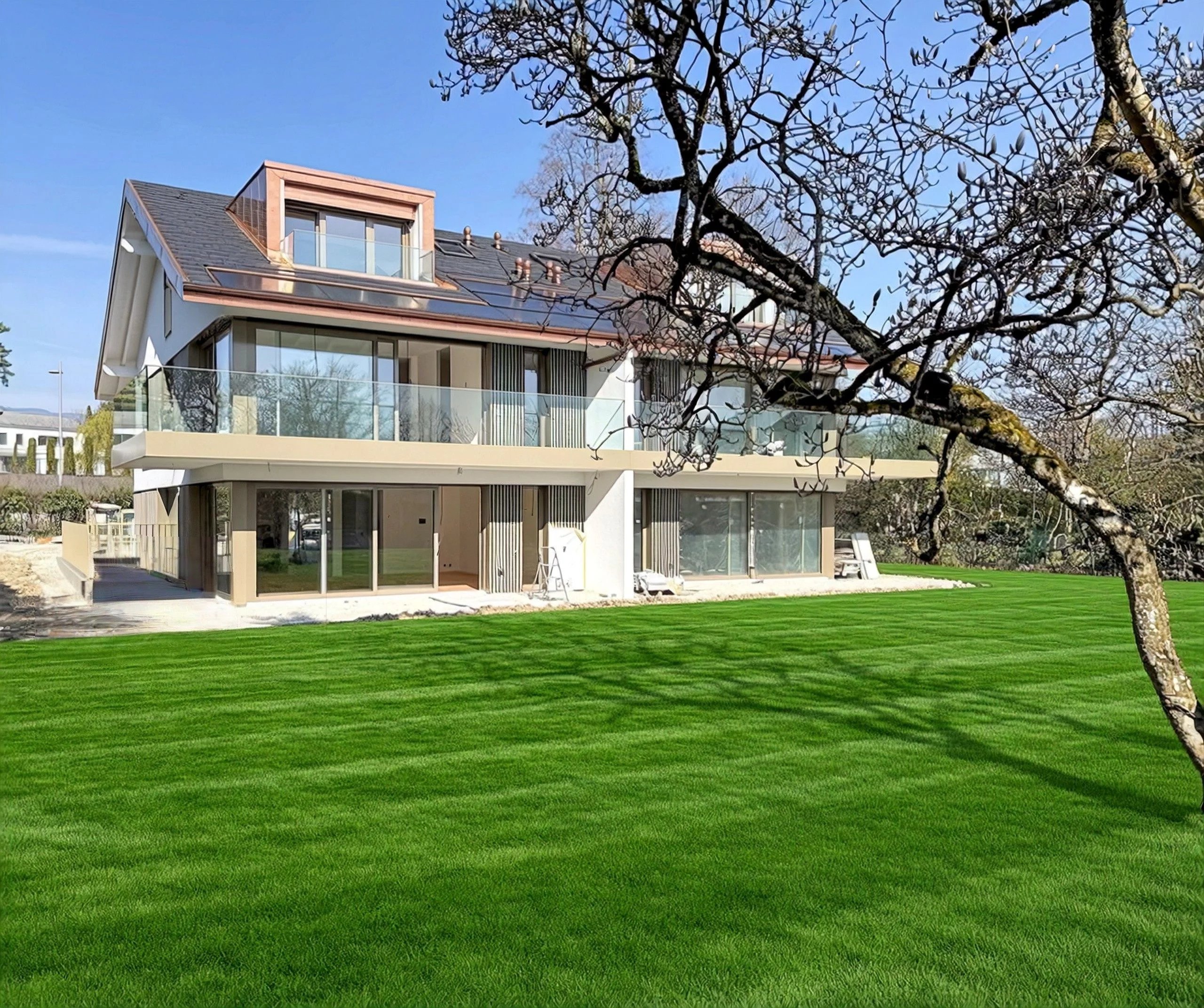 Founex: brand‑new twinvilla just steps from the lake