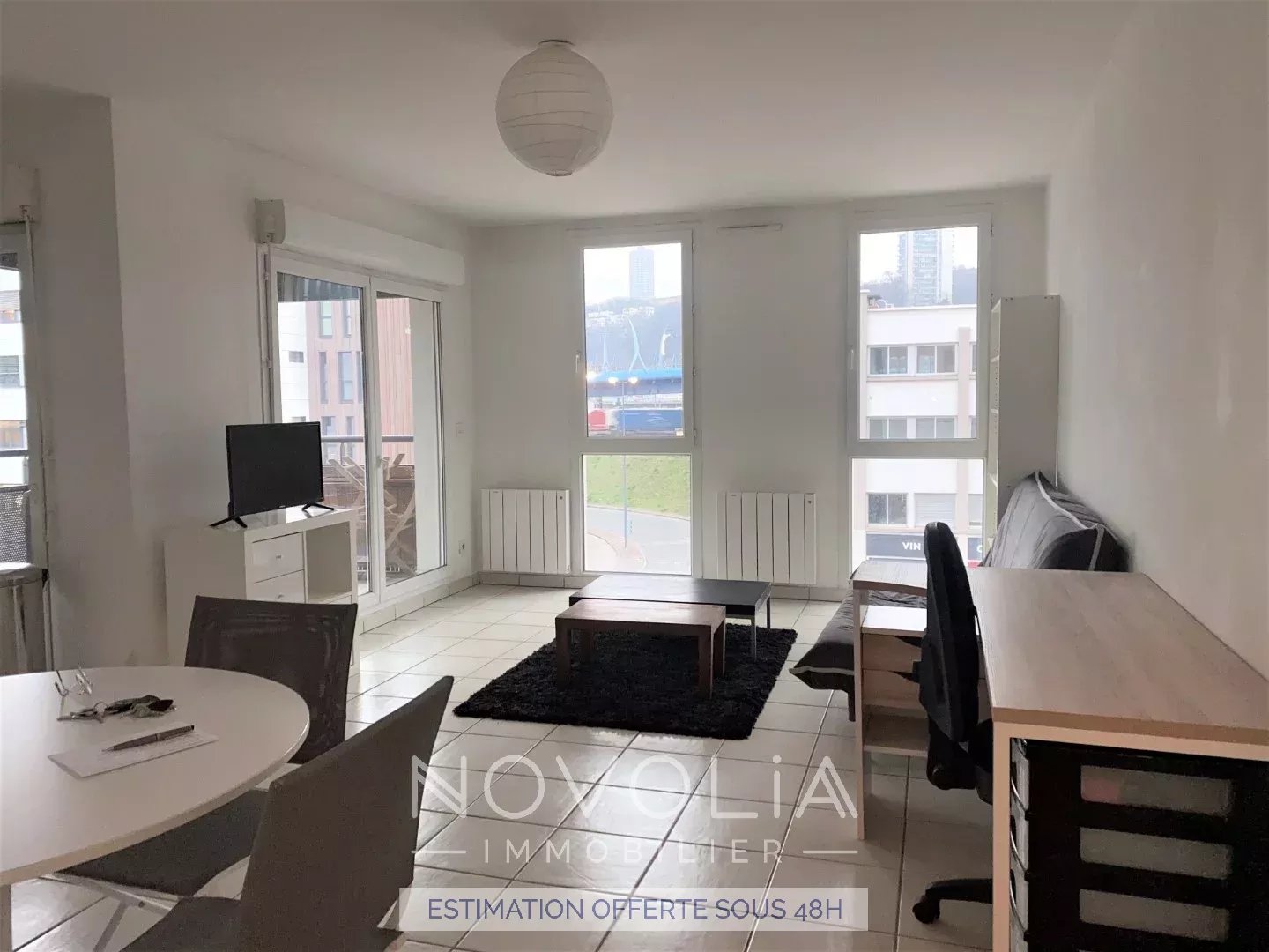 Location Appartement Surface de 46.25 m/ Total carrez : 45 m, 2 pices, Lyon 9me (69009)