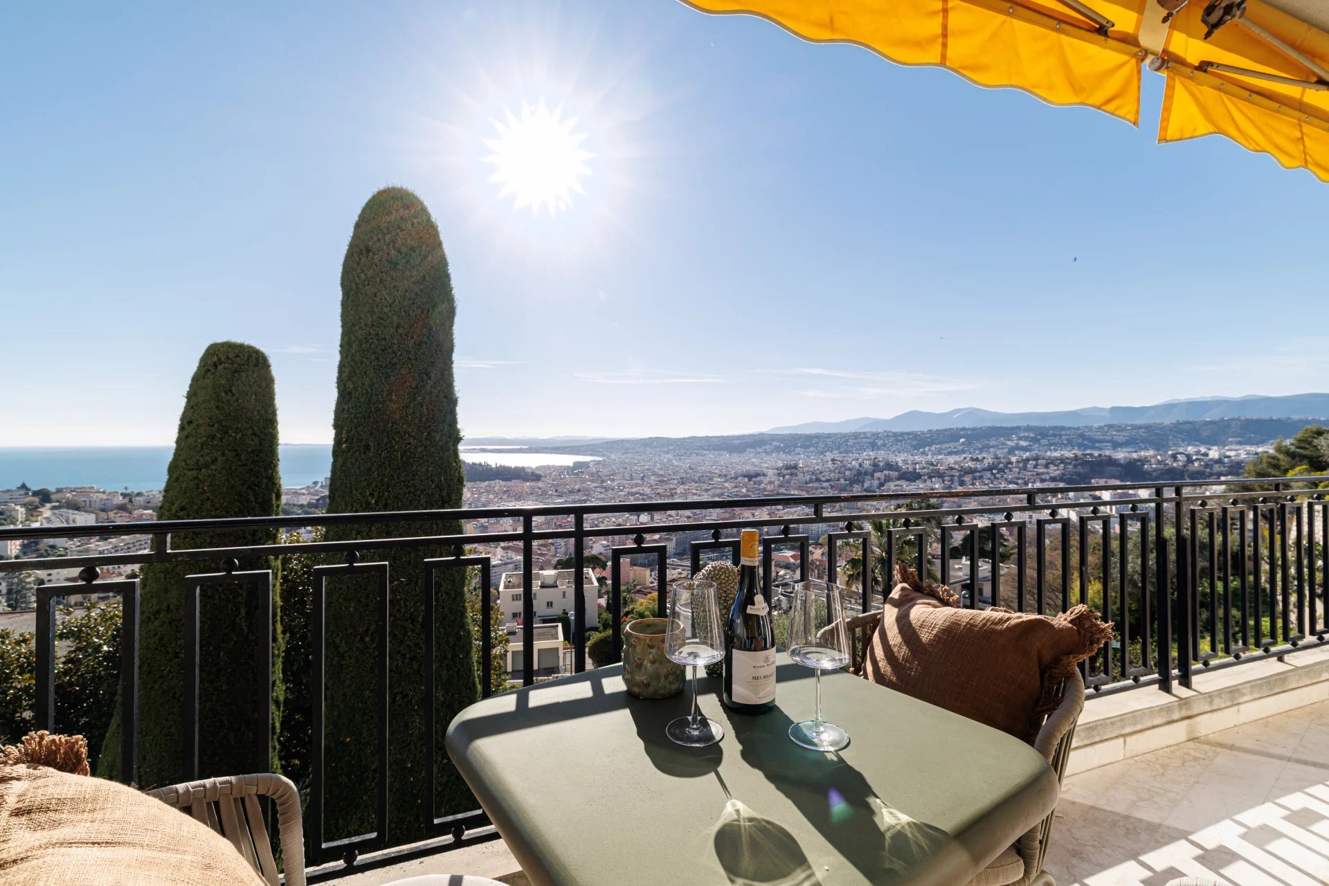 Nice Mont Alban – 3 Bedrooms Apartment – Panoramic Sea View – Terrace – Garage