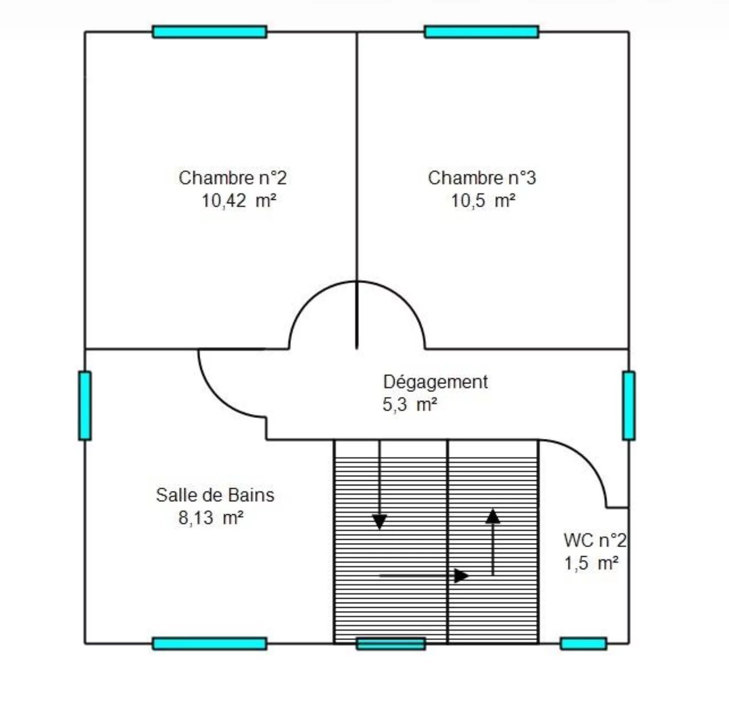 Villa avec piscine et garage