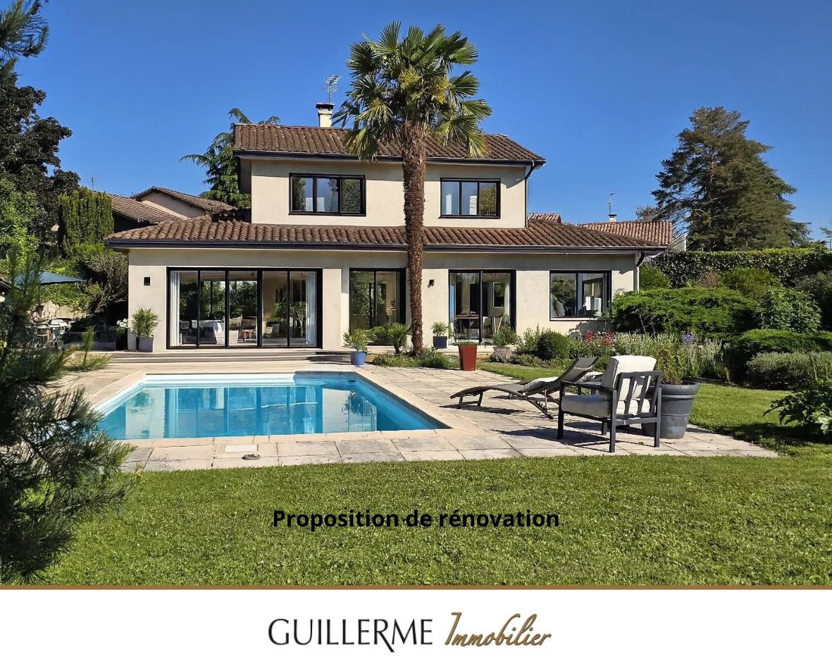 A VENDRE Villa Dardilly - Dardilly Le Bas -  6 Chambres et Piscine
