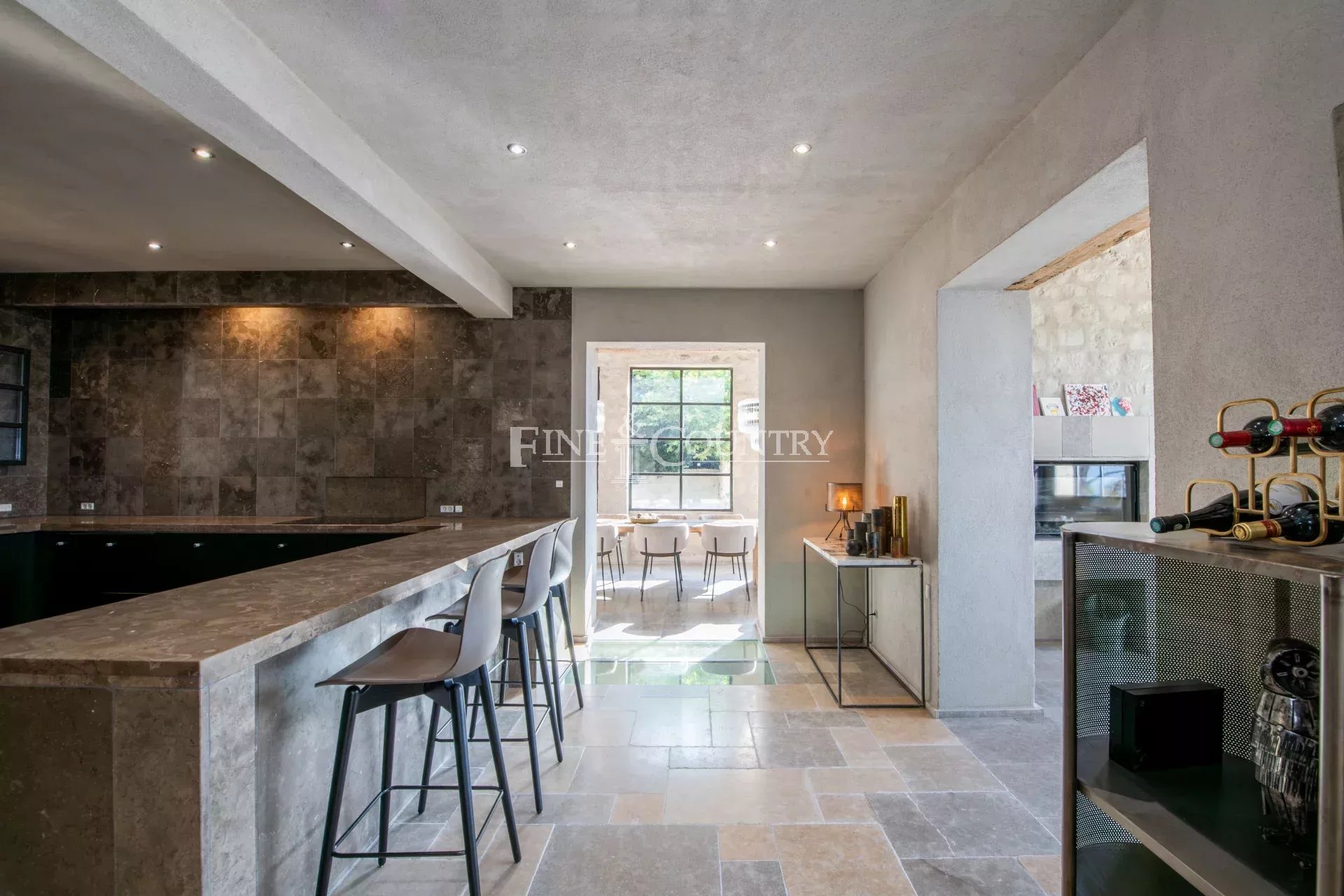 Photo of Architectural Stone Bastide for sale in Montauroux village