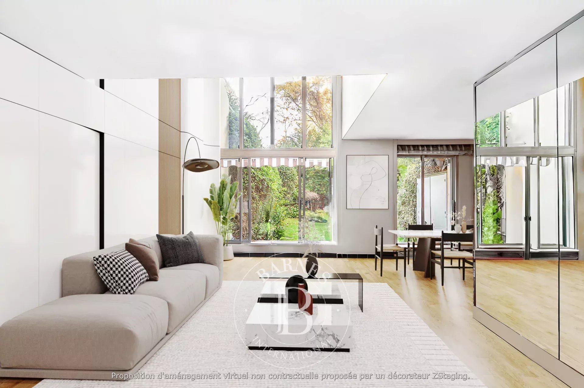 Neuilly - Pasteur - 3-bedroom duplex - Garden.