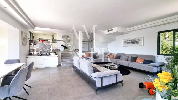 Brand new modern villa- sea view- private domain super cannes — photo 7