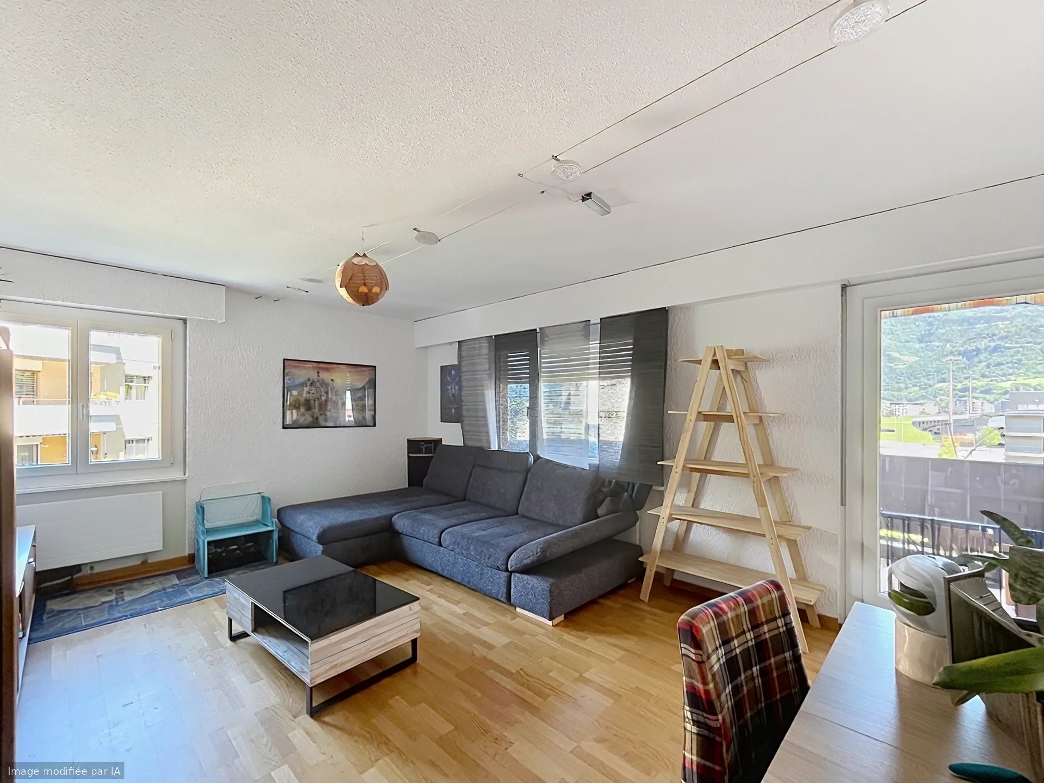 Bel appartement traversant de 4,5 pièces dans le quartier de Vissigen à Sion - Photo 3