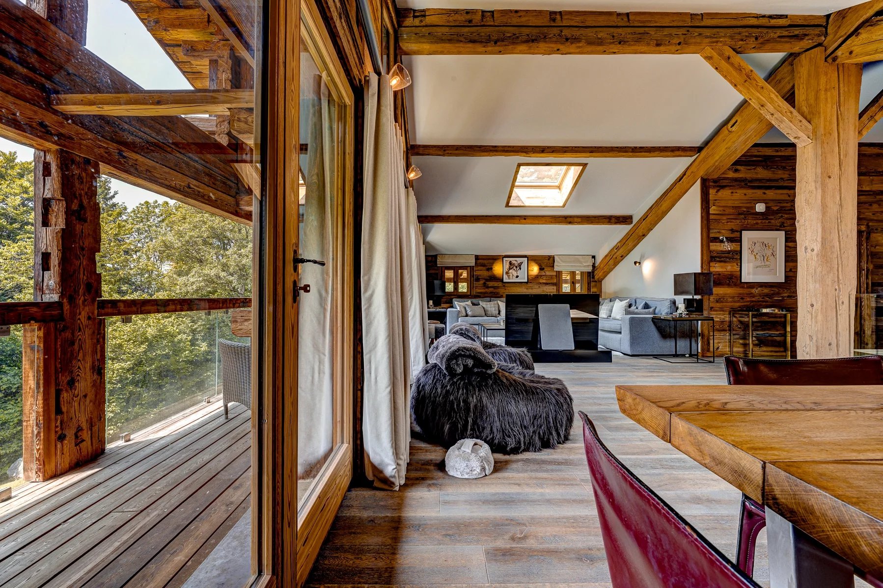 Photo of LES CARROZ - A magnificent, recently renovated 6-bedroom farmhouse in Les Carroz