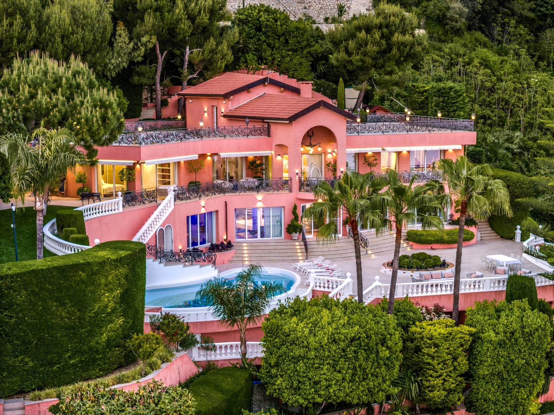 Seasonal rental Villa Roquebrune-Cap-Martin
