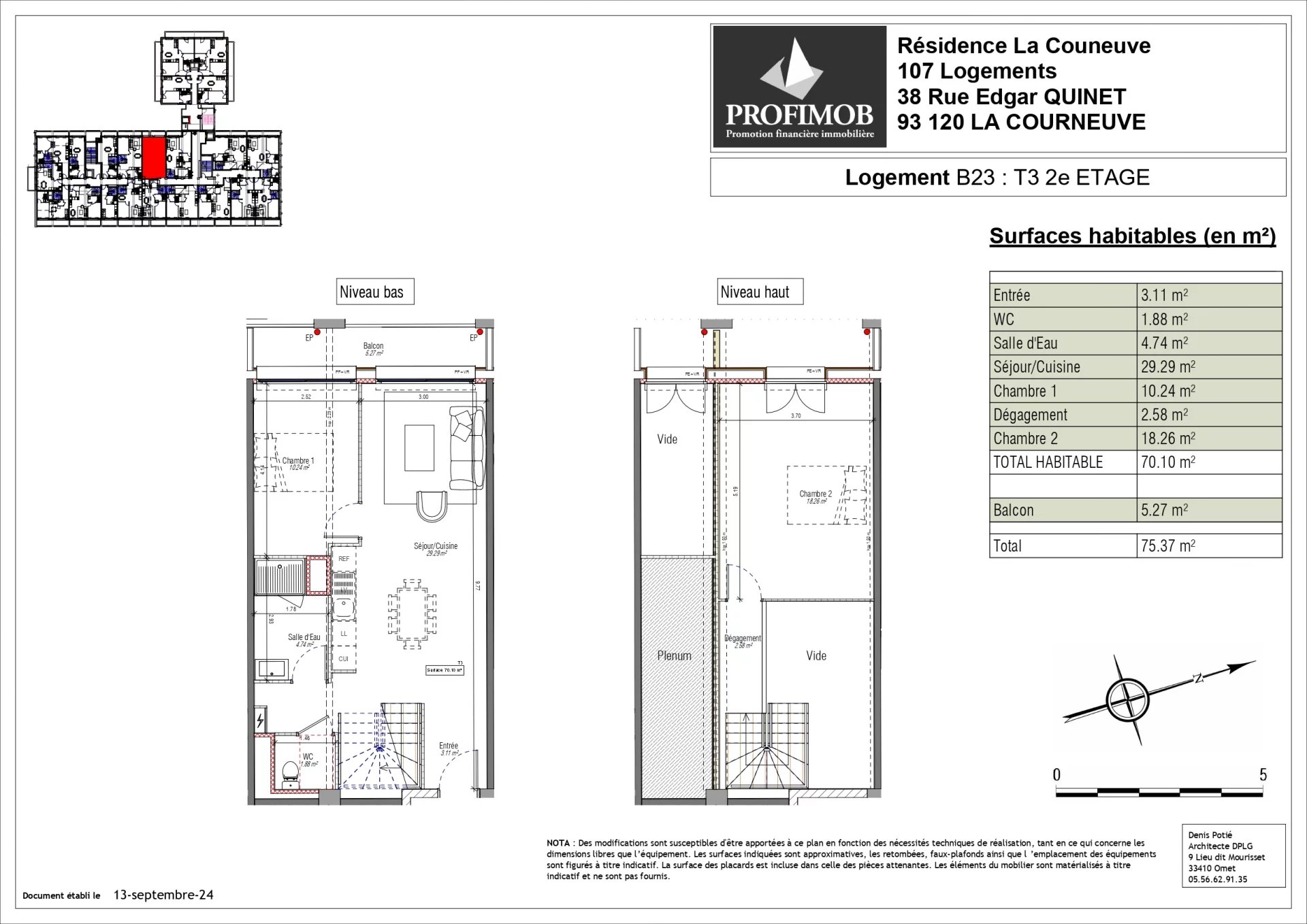 Vente Appartement La Courneuve